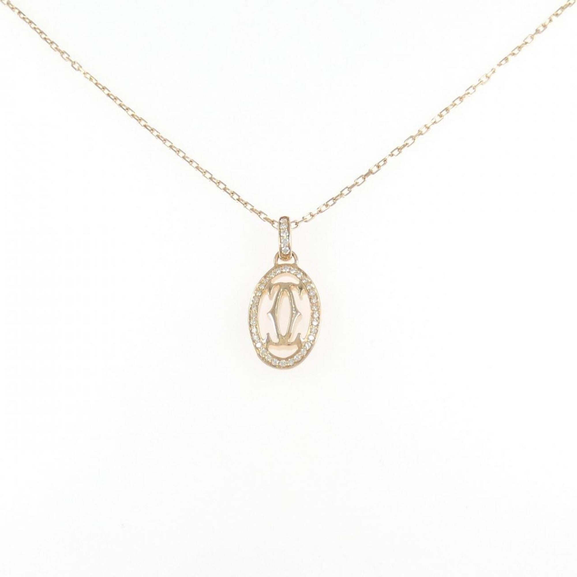 Cartier logo necklace
