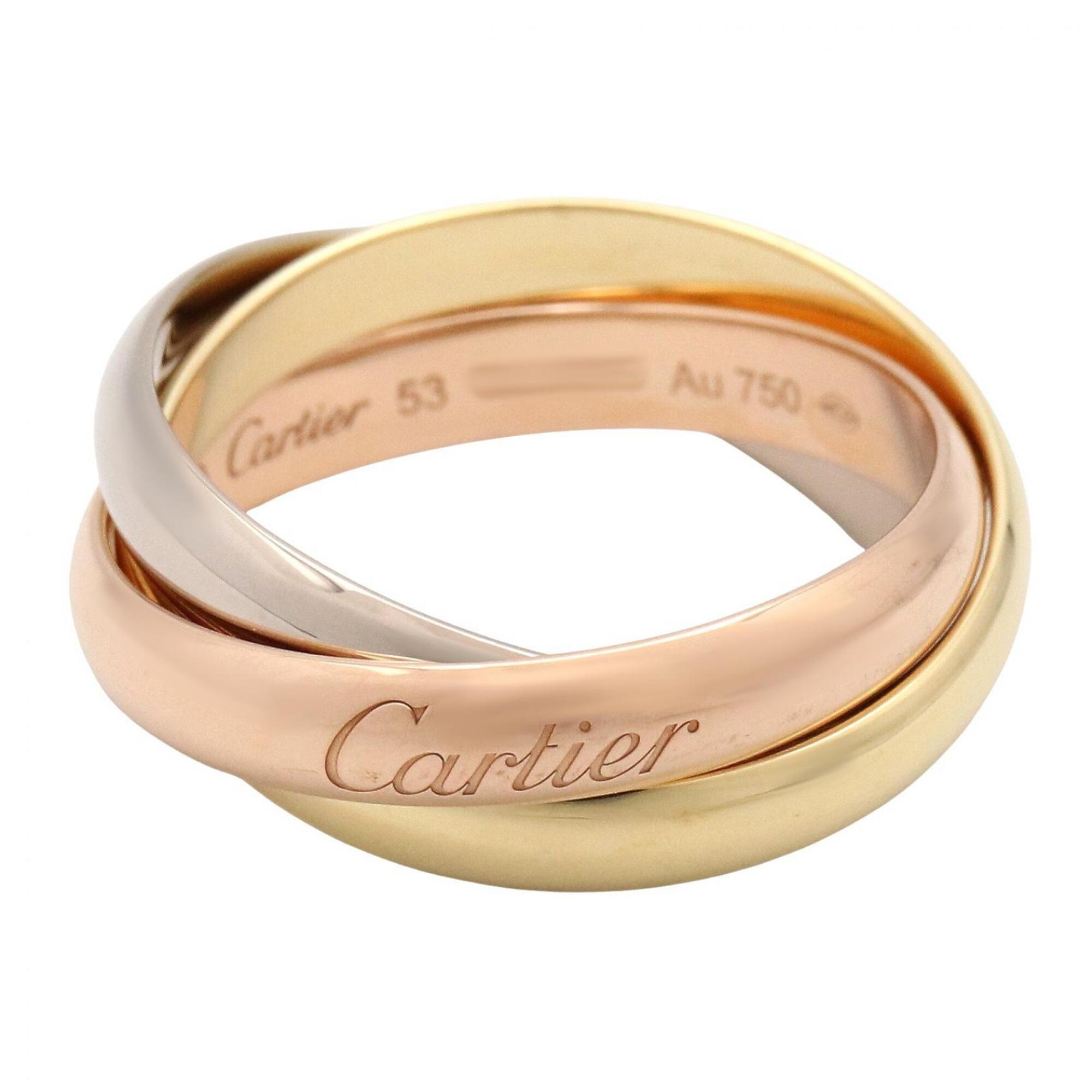 Cartier Trinity Ring - Ring/Finger Jewelry 18K (Yellow Gold), 18KWG (White 18KPG (Pink Gold) Men\'s/