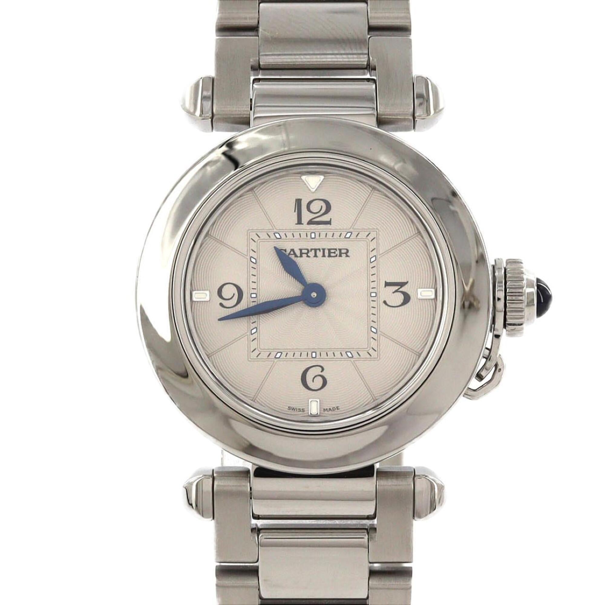 Cartier Pasha de WSPA0021 SS Quartz Watch
