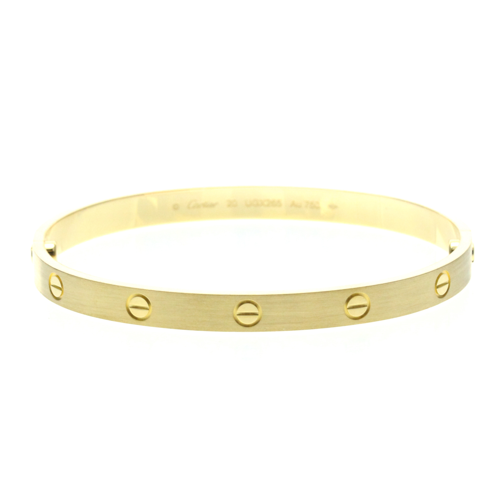 CARTIER Love Bracelet #20 Yellow Gold (18K)