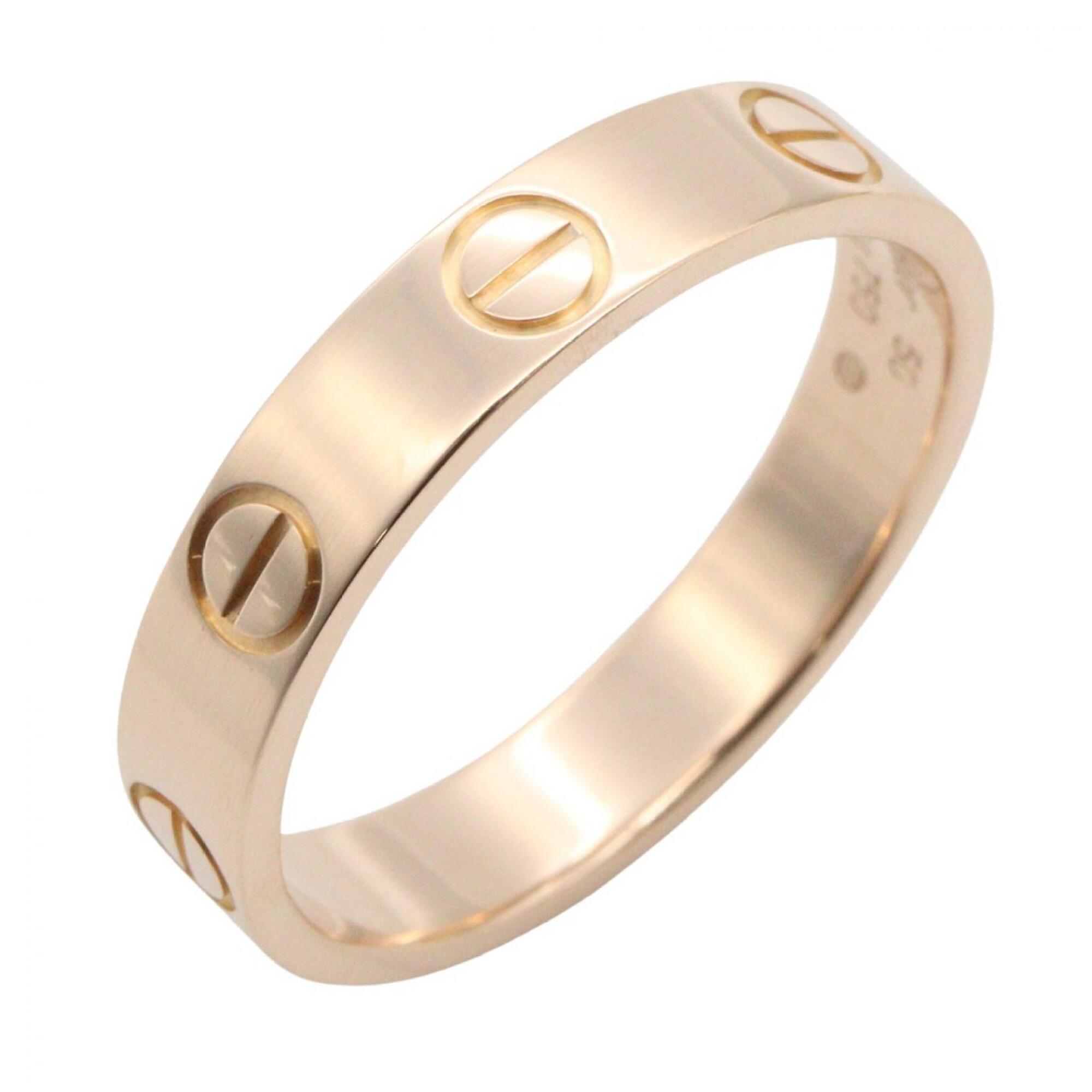Cartier Mini Love Ring, 18K Pink Gold (PG), Women\'s Tone, Item Number 62994576