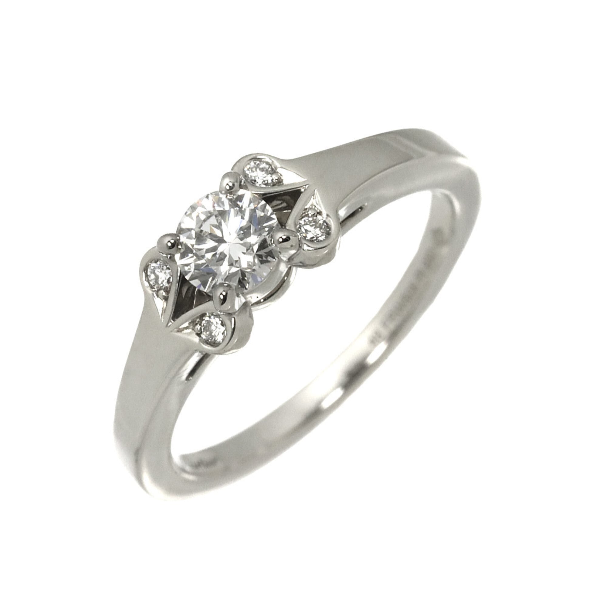 Cartier Ballerine Diamond Ring, 0.30ct G VS2 3EX, Size 48, Platinum.