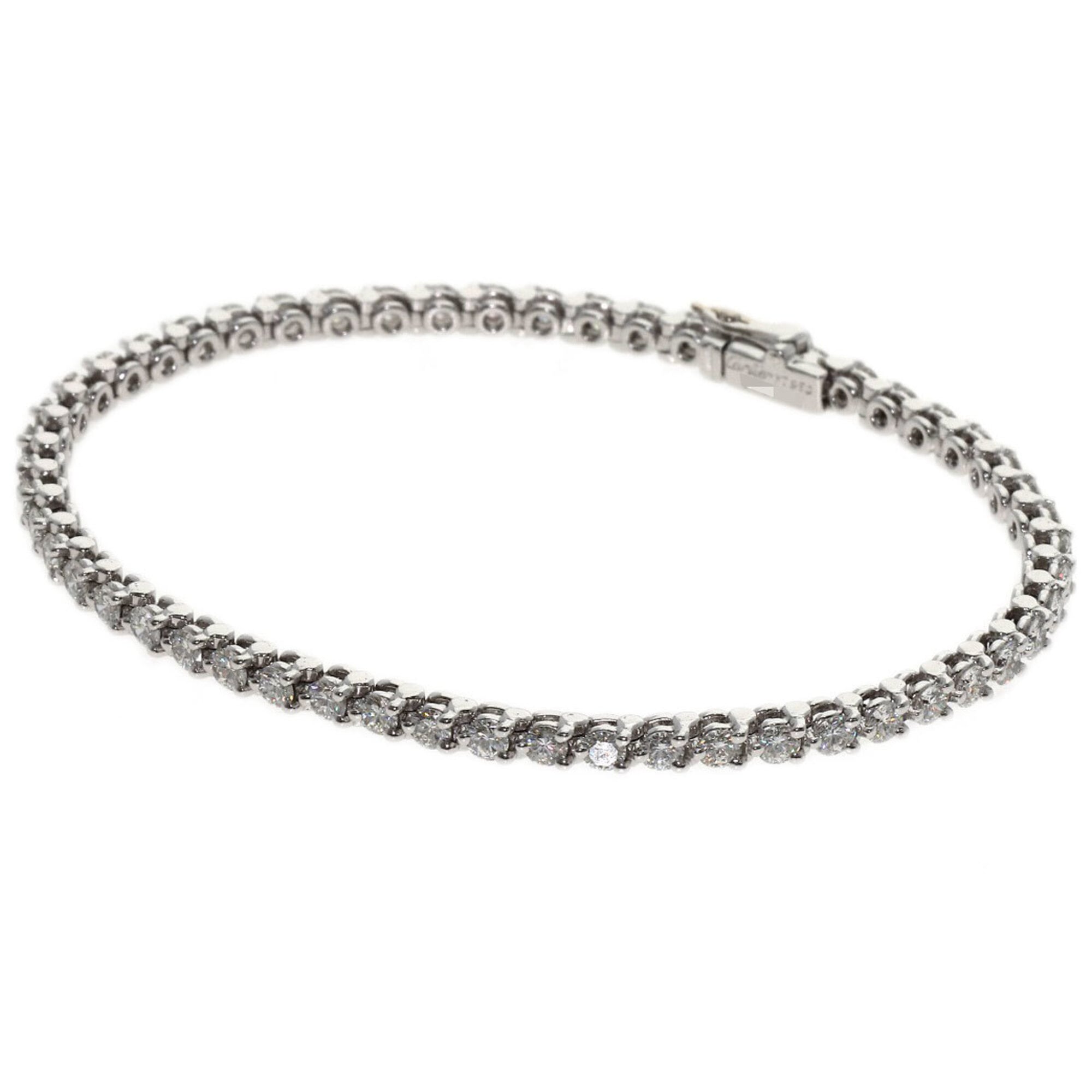 Cartier Tennis Diamond Bracelet Platinum PT950 Women\'s CARTIER