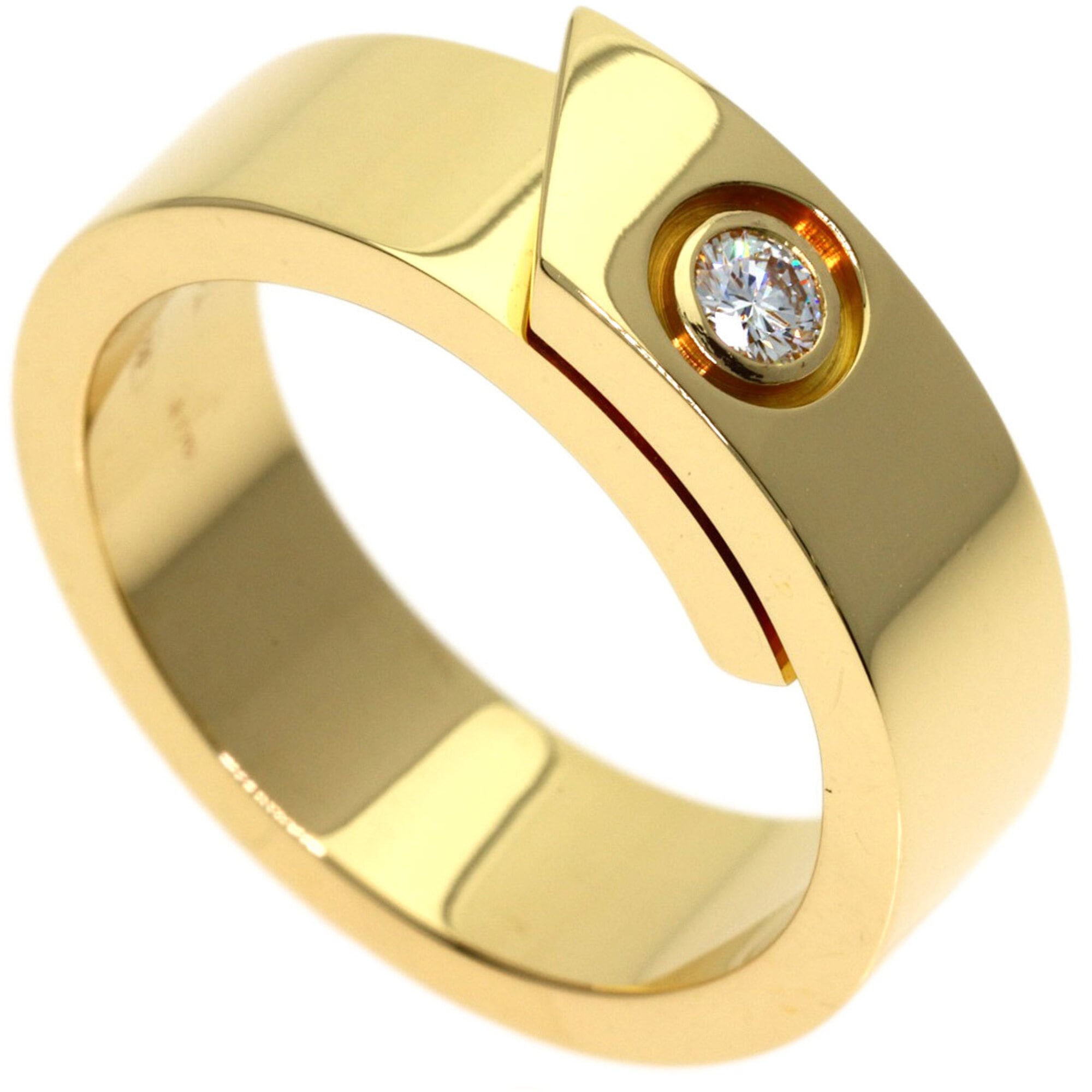 Cartier Anniversary Diamond Ring #51, 18K Yellow Gold, Women\'s