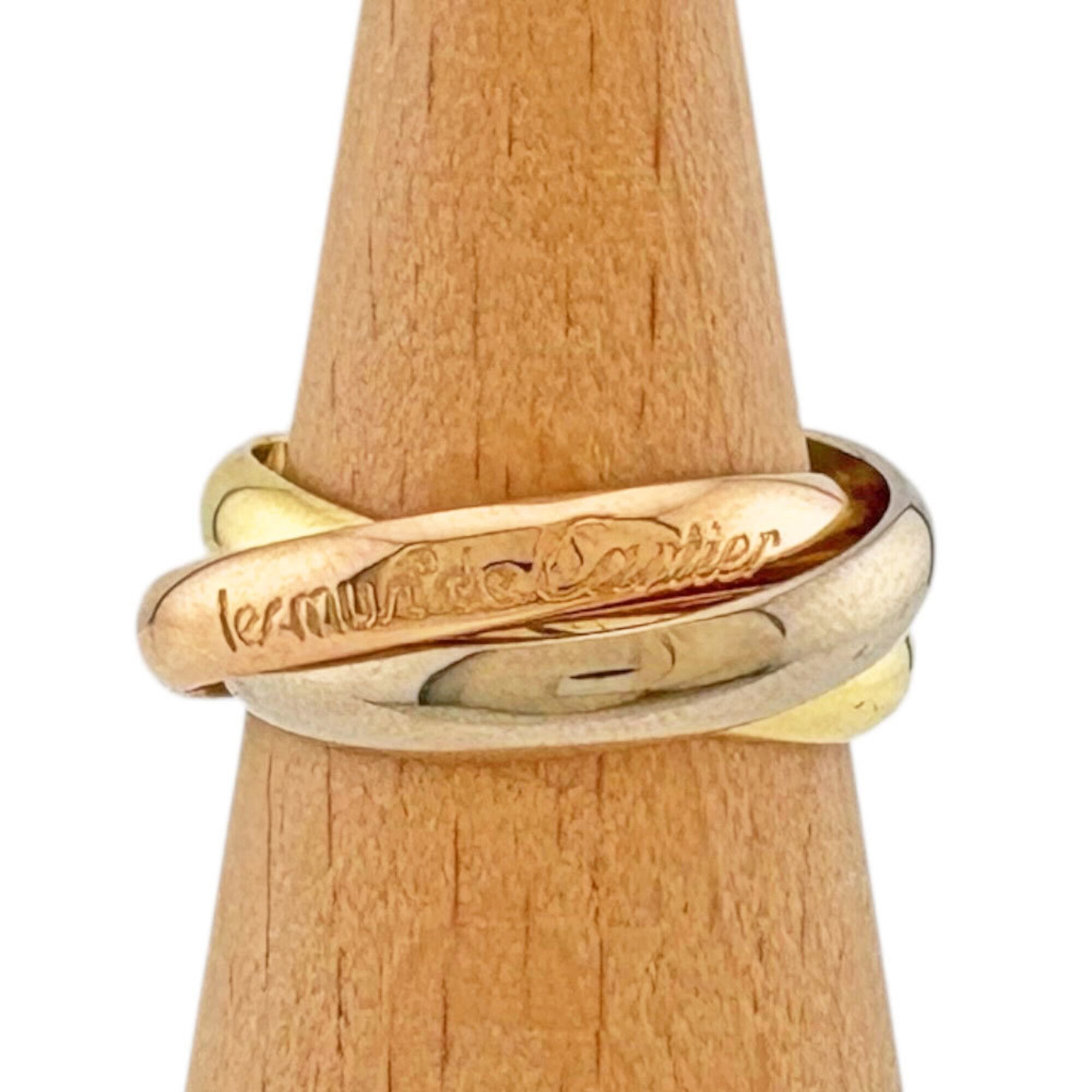 Cartier Trinity Ring, 1, 18K Yellow Gold, Women\'s CARTIER