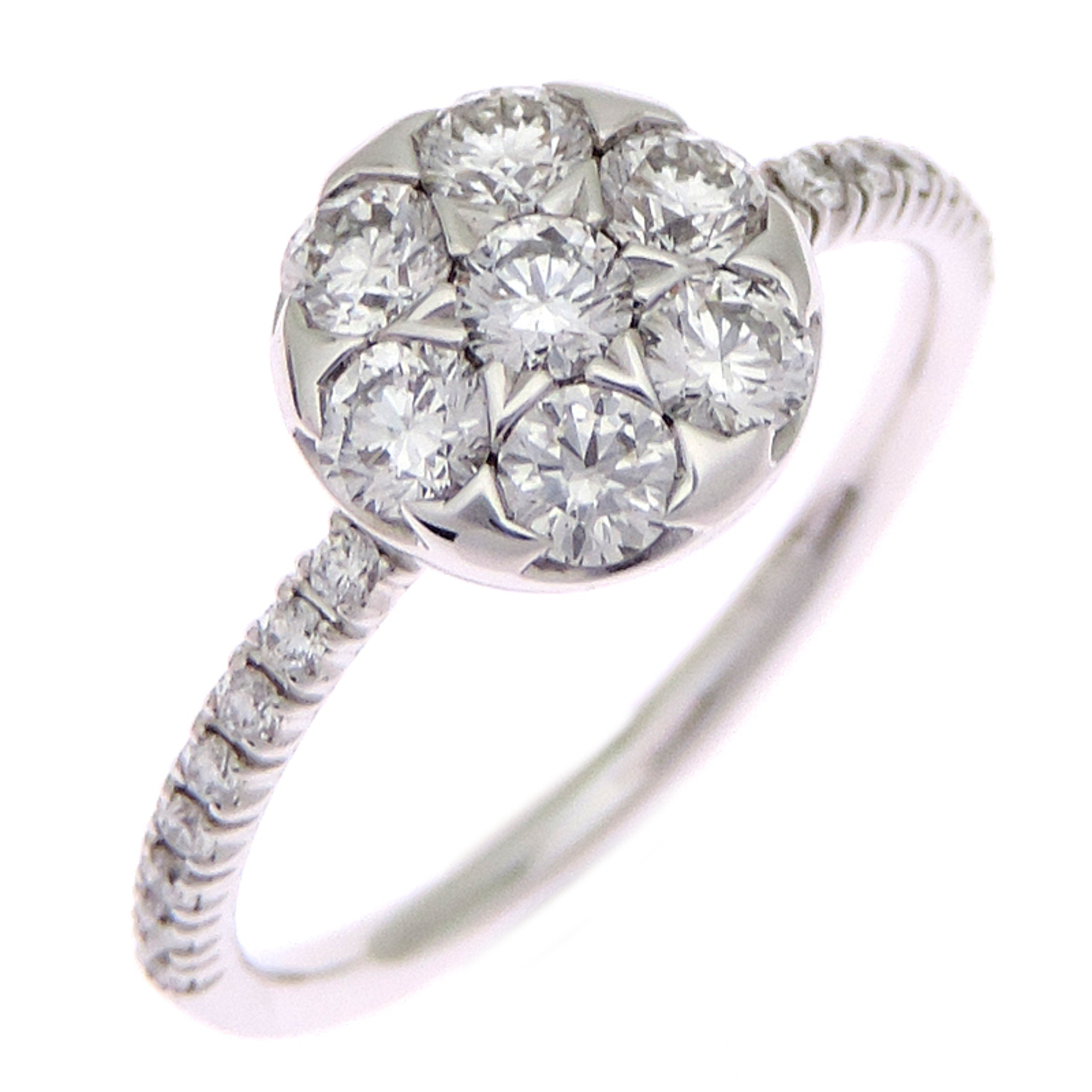 Cartier Etincelle 0.06ct Diamond Ring, Size 46, Women\'s, ORB42249H6, 18K White Gold