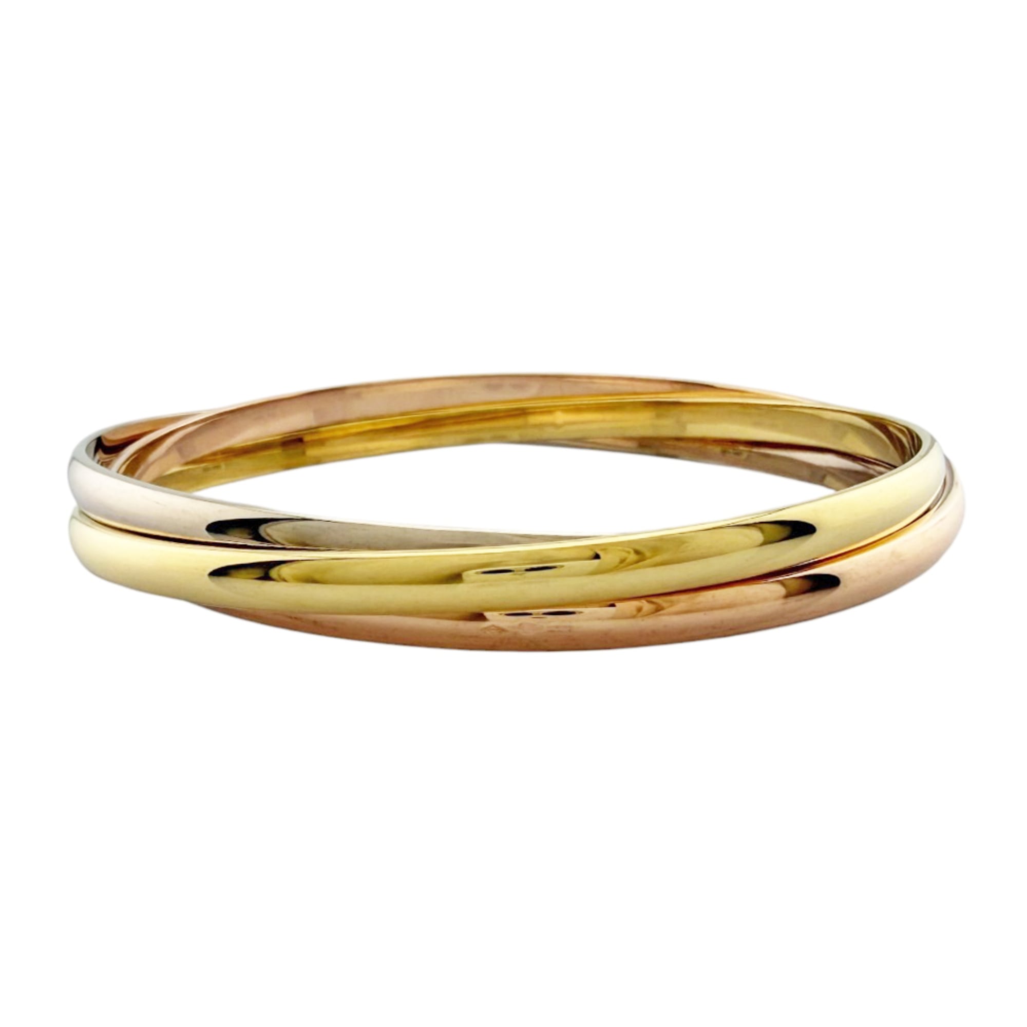 Cartier Trinity Bangle, Cartier, 18K Yellow Gold, Women\'s, CARTIER, Pre-owned