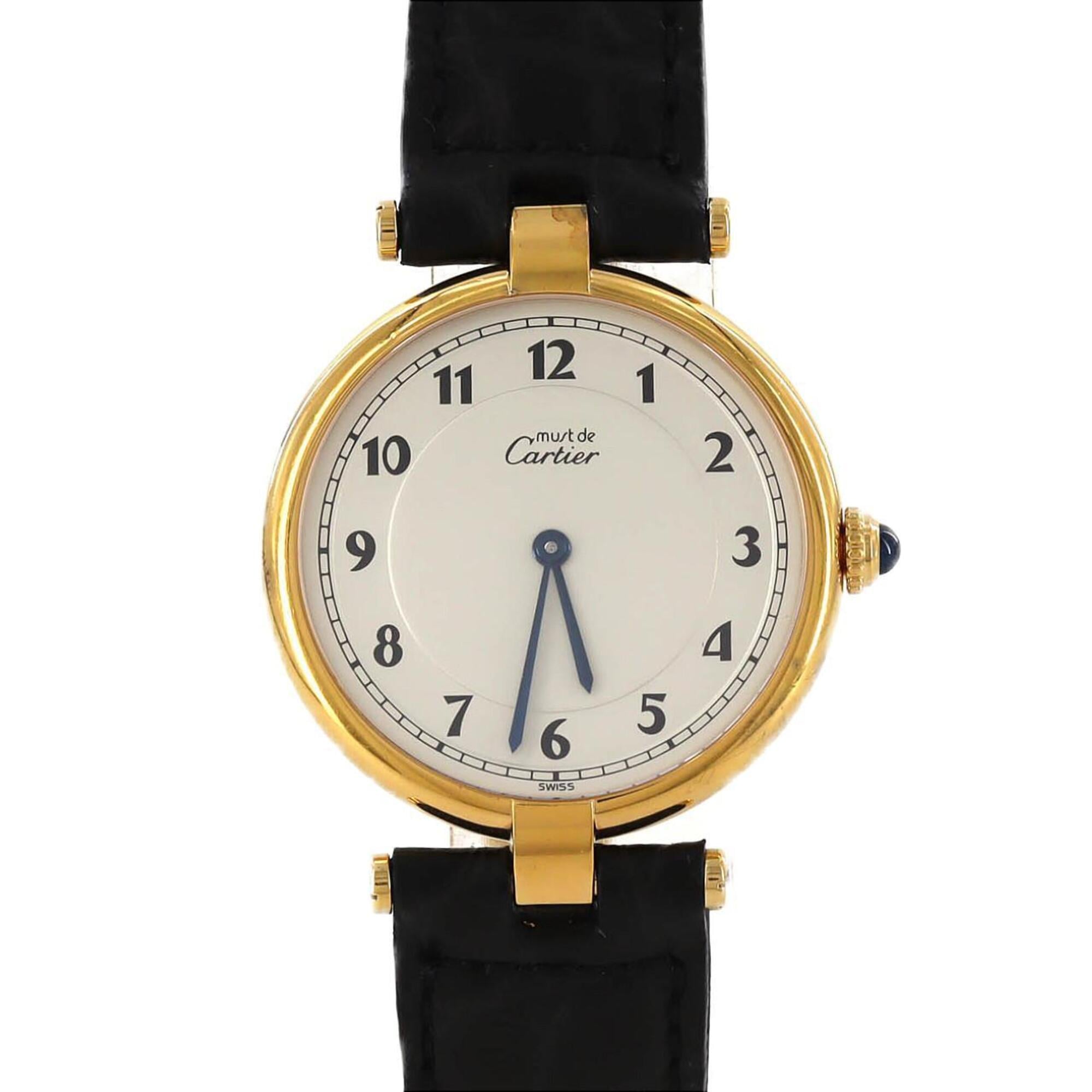 Cartier Must VLC LM GP W1001754 Quartz Watch