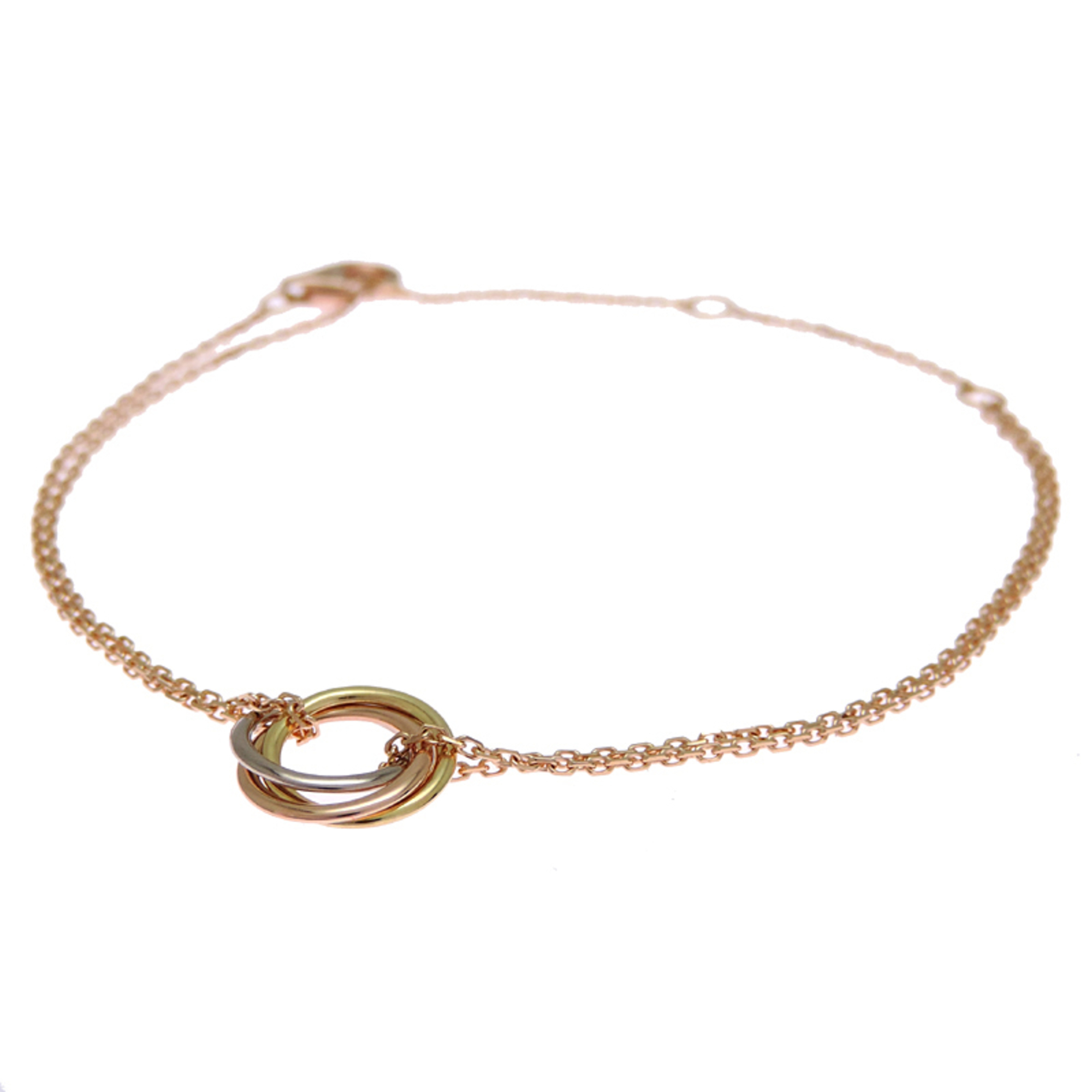 Cartier Trinity Ladies Bracelet 750 Yellow Gold