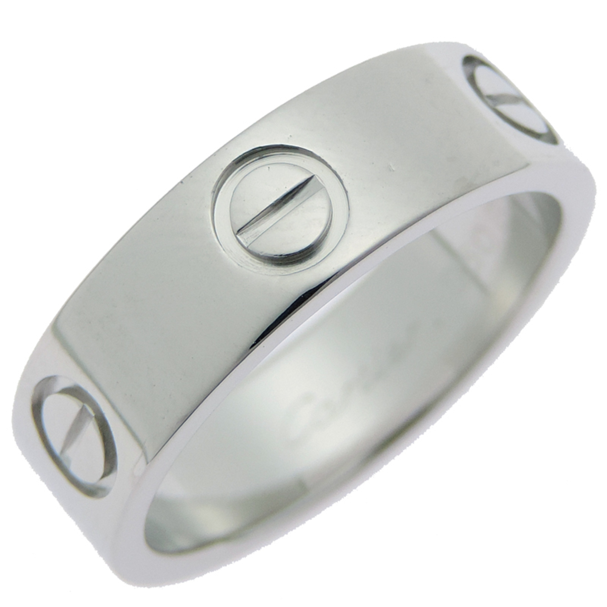 Cartier Love #53 Women\'s/Men\'s Ring B4084900 Pt950 Platinum