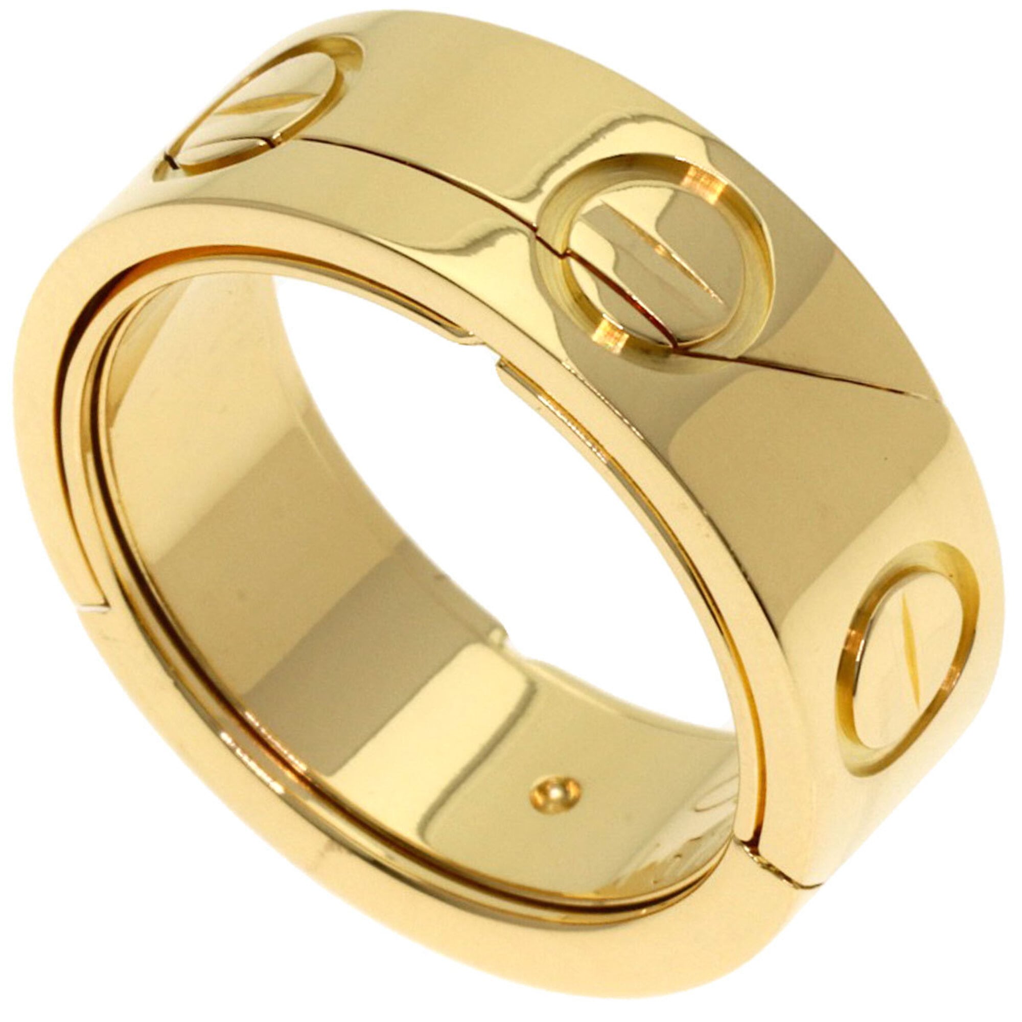 Cartier Astro Love Ring #50, 18K Yellow Gold, Women\'s