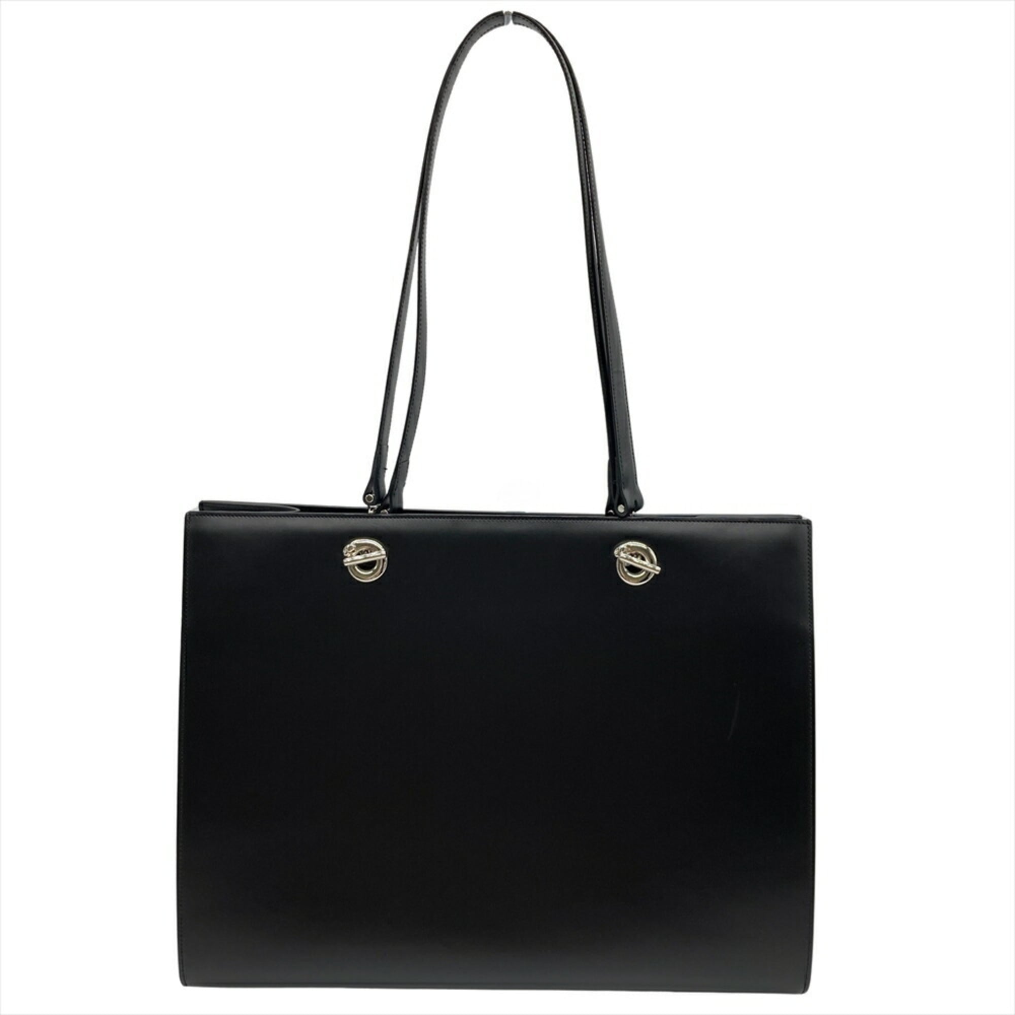 Cartier Panthere Tote Bag Leather L1000360 Black Leopard Available for Women
