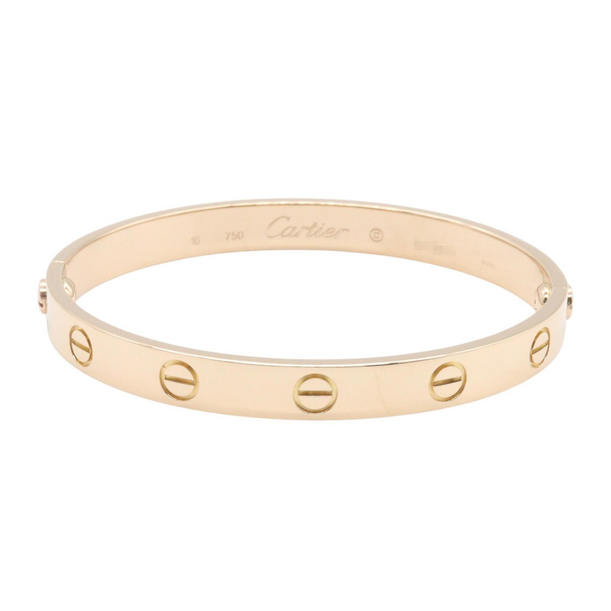 Cartier Love Bracelet, 18K Pink Gold (PG), Women\'s, Tone, B6081717