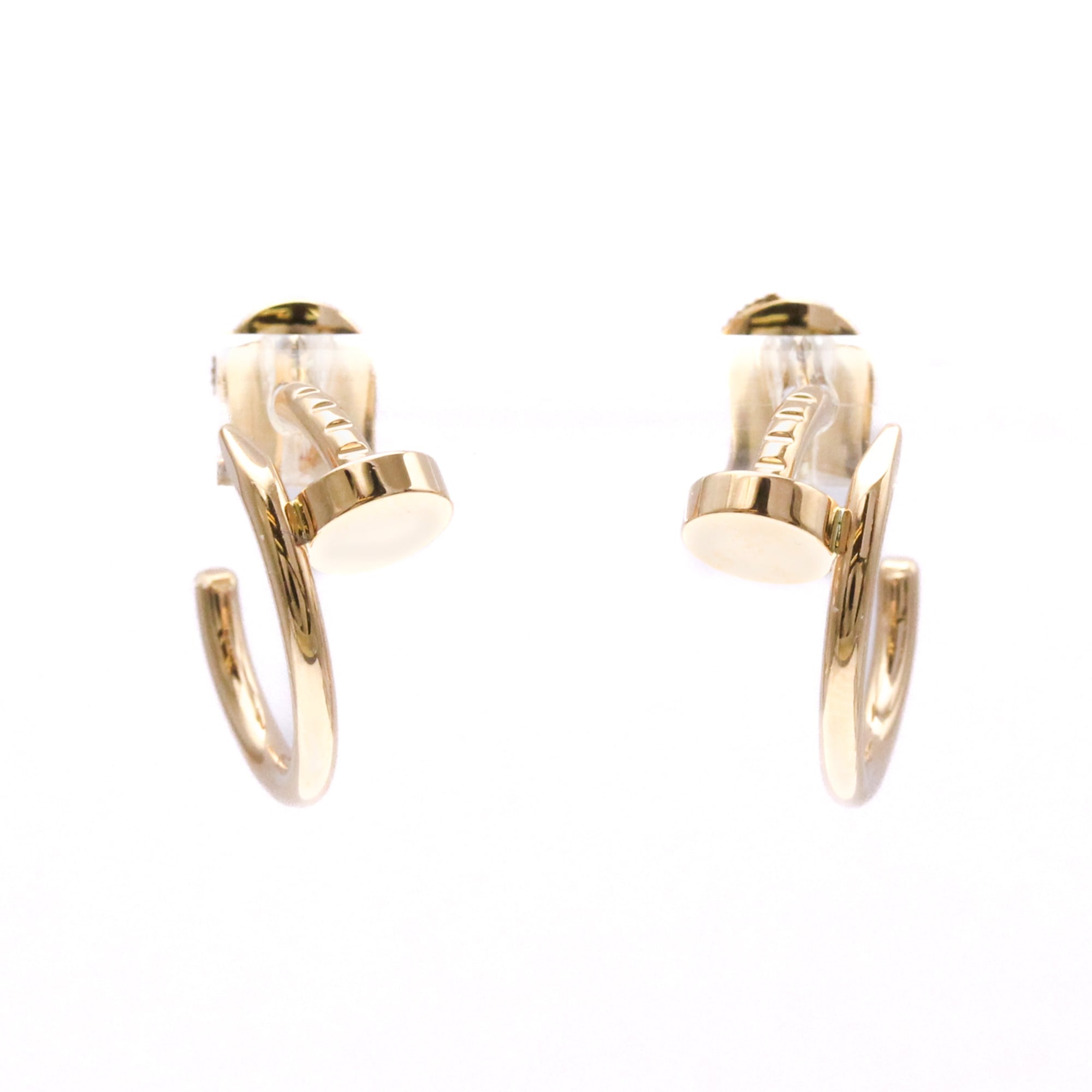 Cartier Juste Un Clou Earrings SM PG No Stone Pink Gold (18K) Half Hoop Earrings Pink Gold