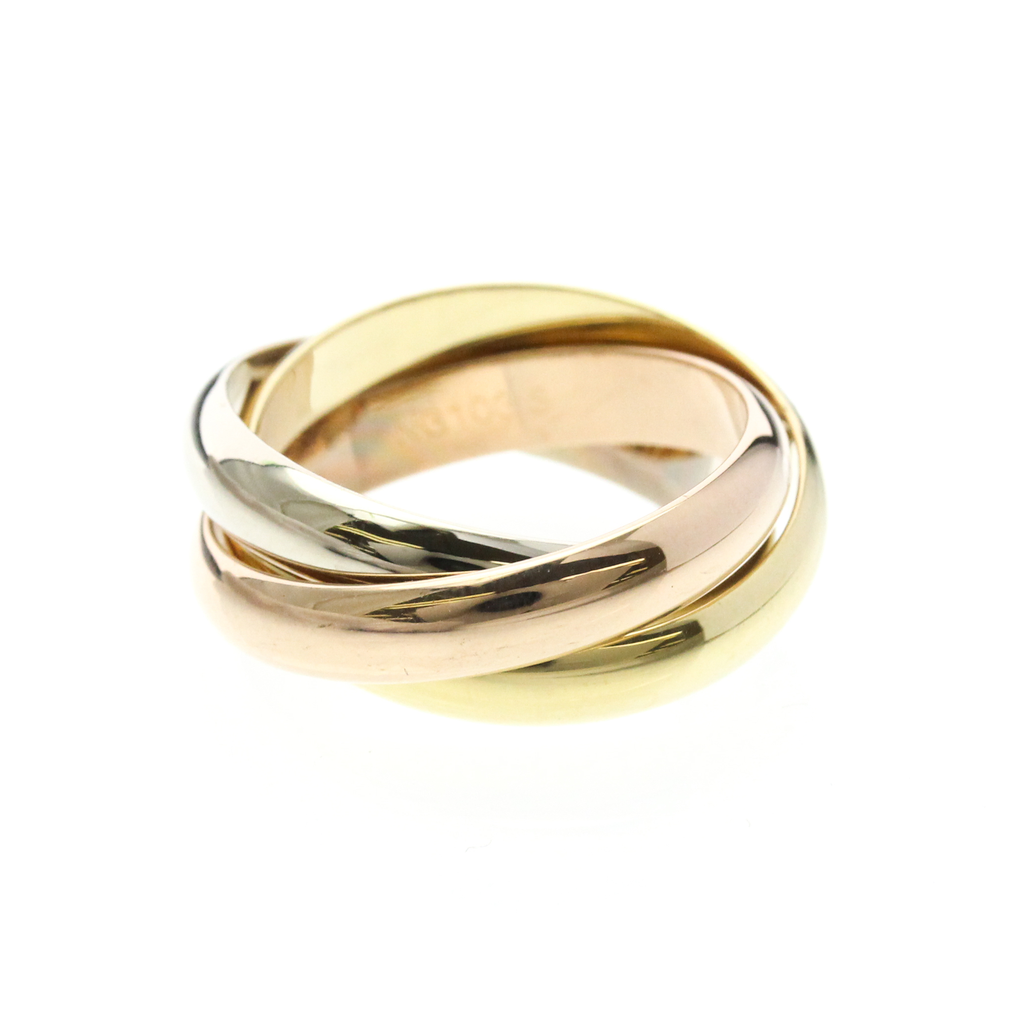 CARTIER Trinity Ring Yellow Gold (18K),Pink Gold (18K),White Gold (18K) Polished