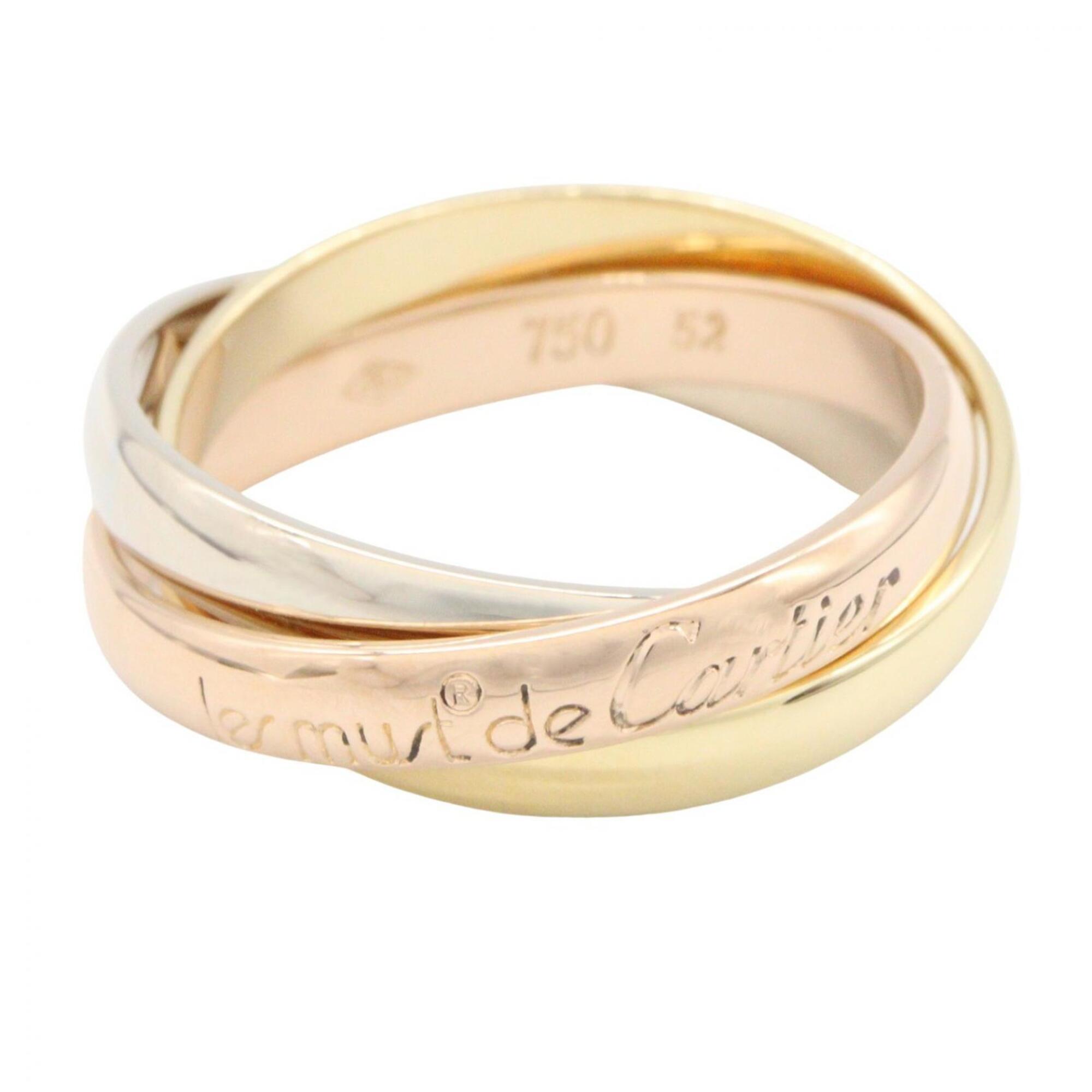 Cartier Trinity Ring - Ring/Finger Jewelry 18K (Yellow Gold), 18KWG (White 18KPG (Pink Gold) Women\'