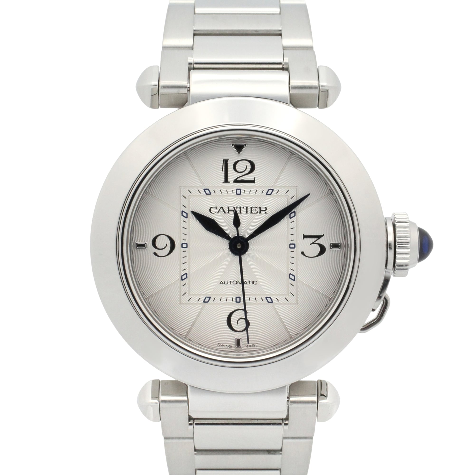 Cartier Pasha de Boys\' Watch, Stainless Steel, Silver Tone, WSPA0013