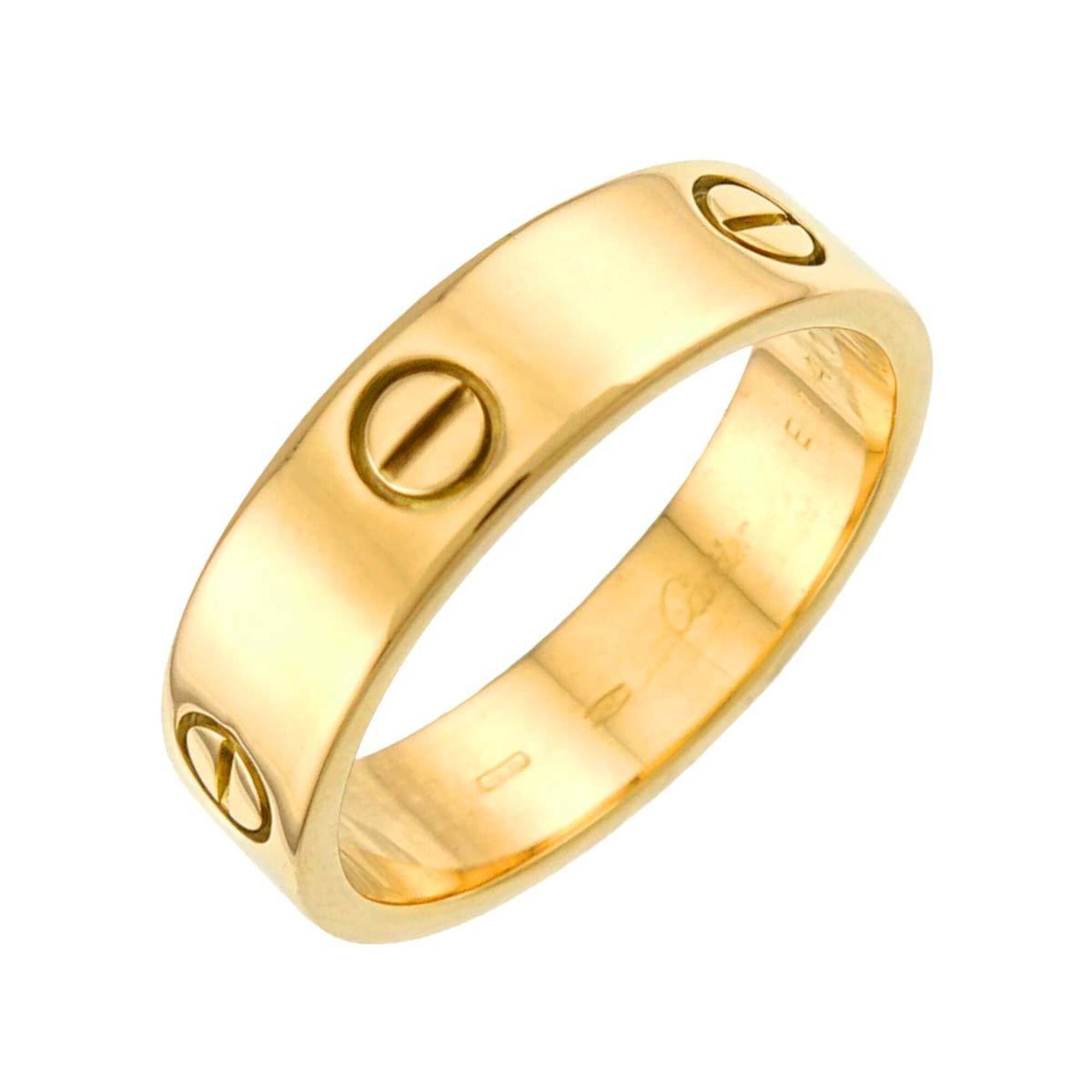 Cartier Love Ring #66, 18K YG Yellow Gold 750.