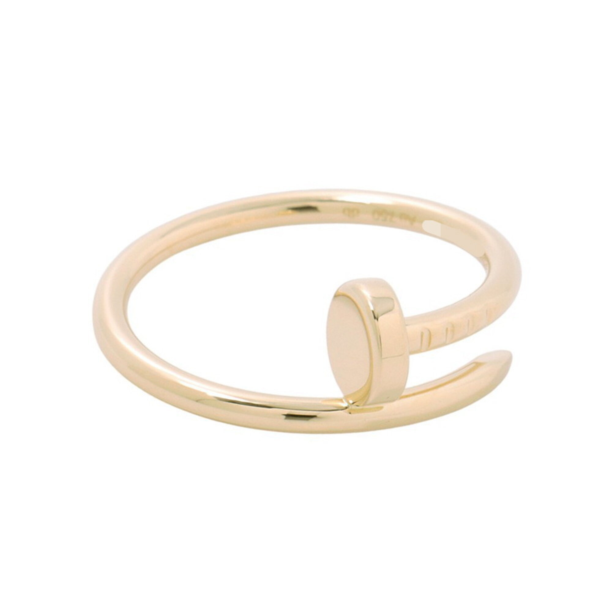 Cartier Juste un Clou SM Small Model Ring 18KYG Yellow Gold Size 51 B4225900