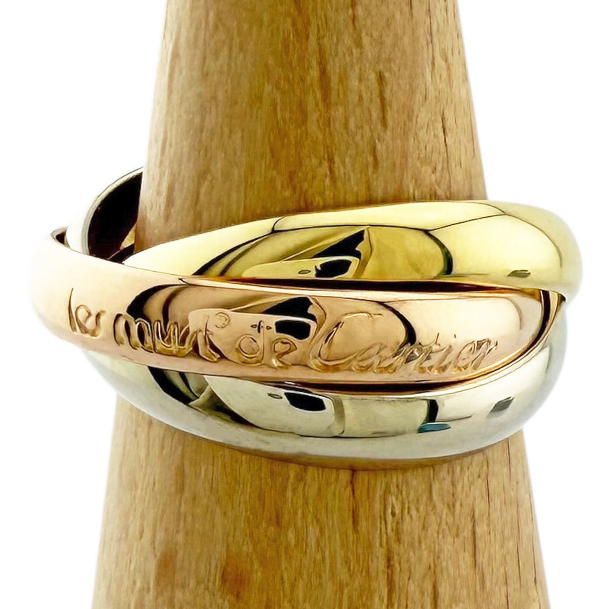 Cartier Trinity Ring, 18K Yellow Gold, Women\'s CARTIER
