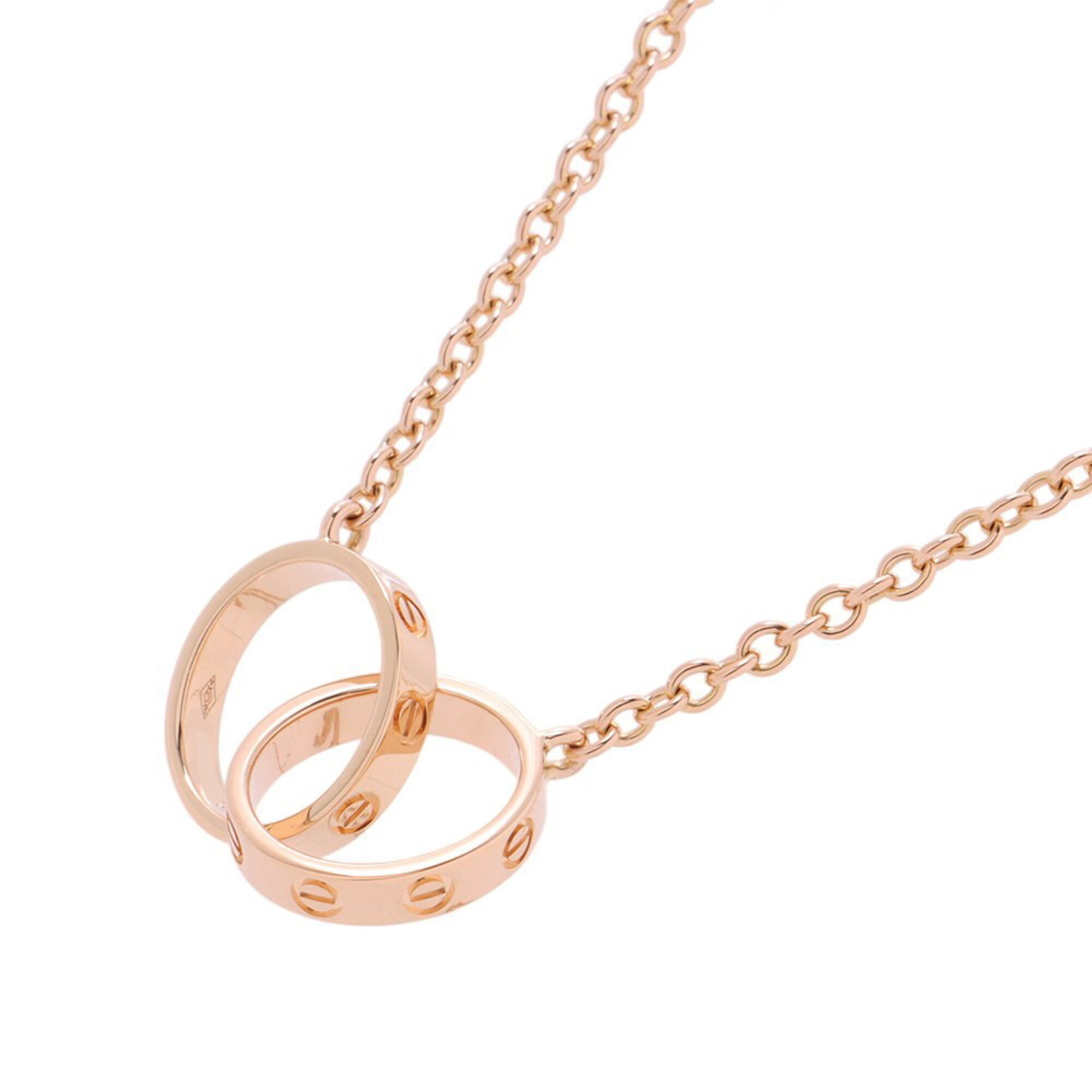 Cartier Necklace LOVE 18KPG Pink Gold B7212300 Baby Love Pendant