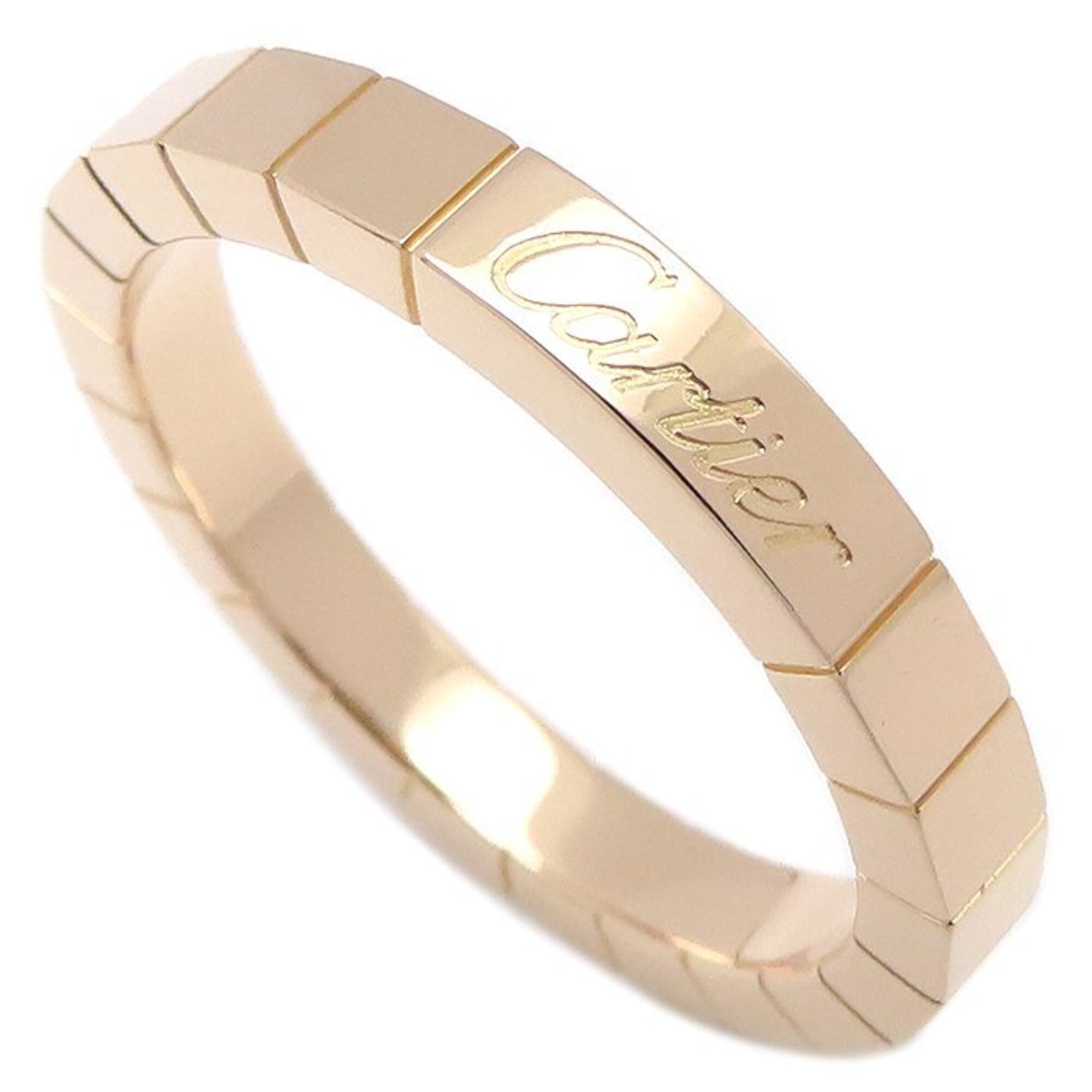 CARTIER Cartier Lanieres Ring, Size #56, 18K Pink Gold, Women\'s, Item Number 295662