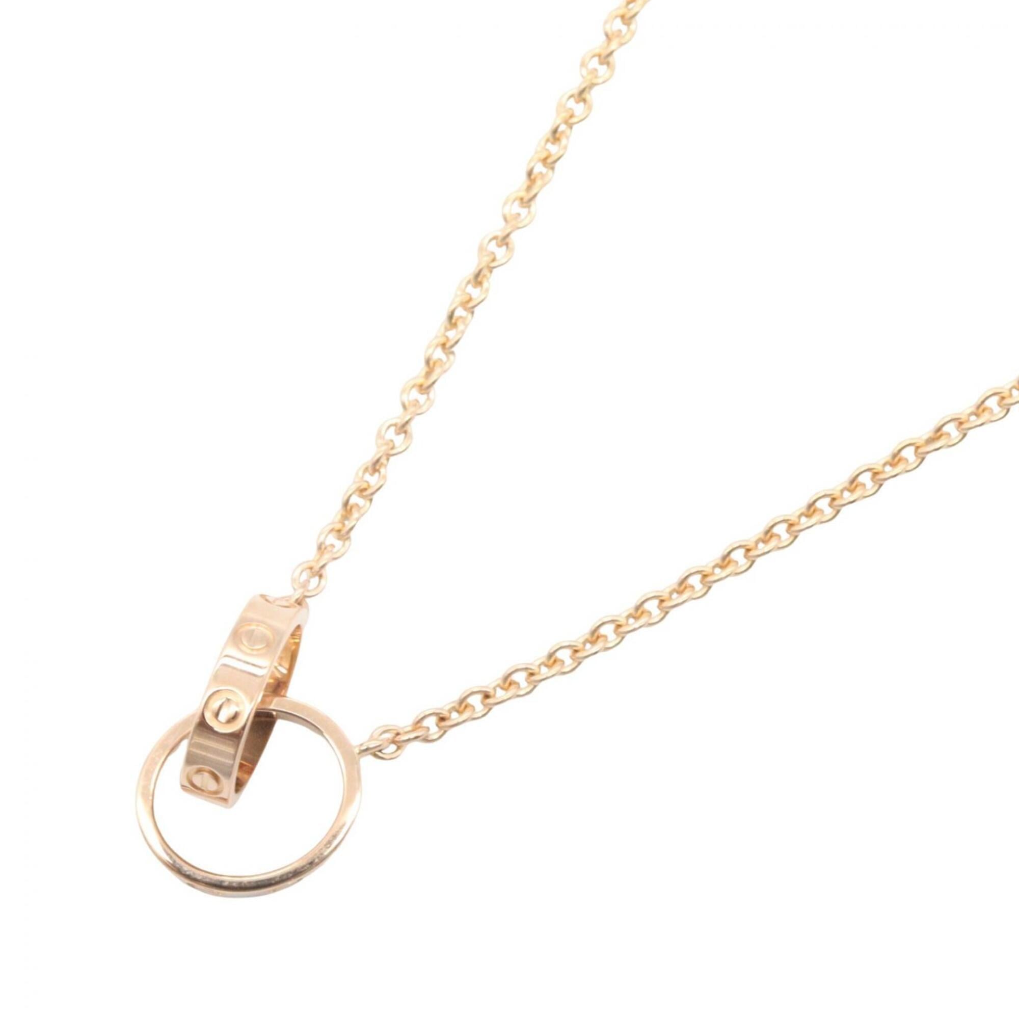 Cartier Baby Love Necklace, 18K Pink Gold (PG), Women\'s, Tone, B7212300