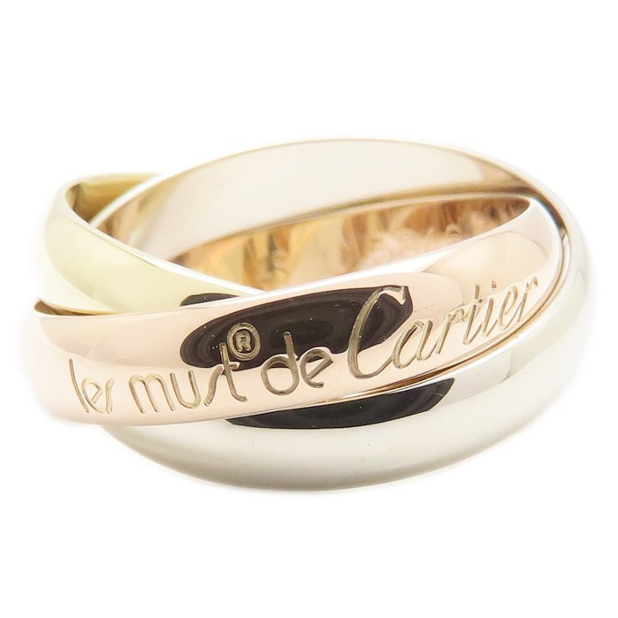 CARTIER Trinity Ring, Size 48, 18K Gold, Women\'s, Item Number 295675