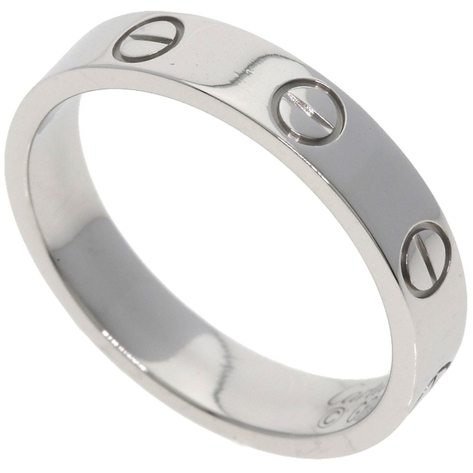 Cartier Mini Love Ring #52, Platinum PT950, Women\'s Ring, CARTIER