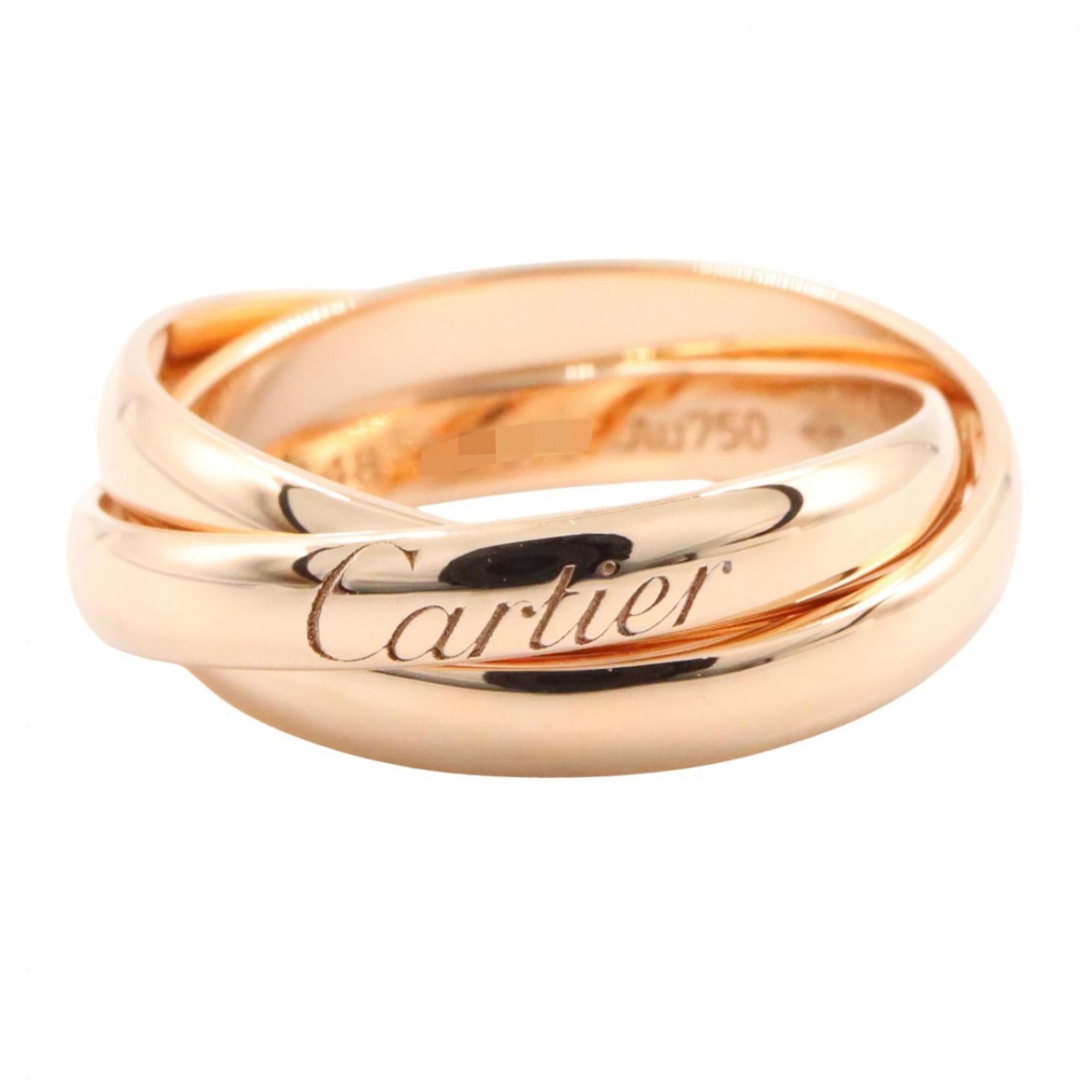 Cartier Trinity Ring, 18K Pink Gold (PG), Women\'s, Tone, B4218748