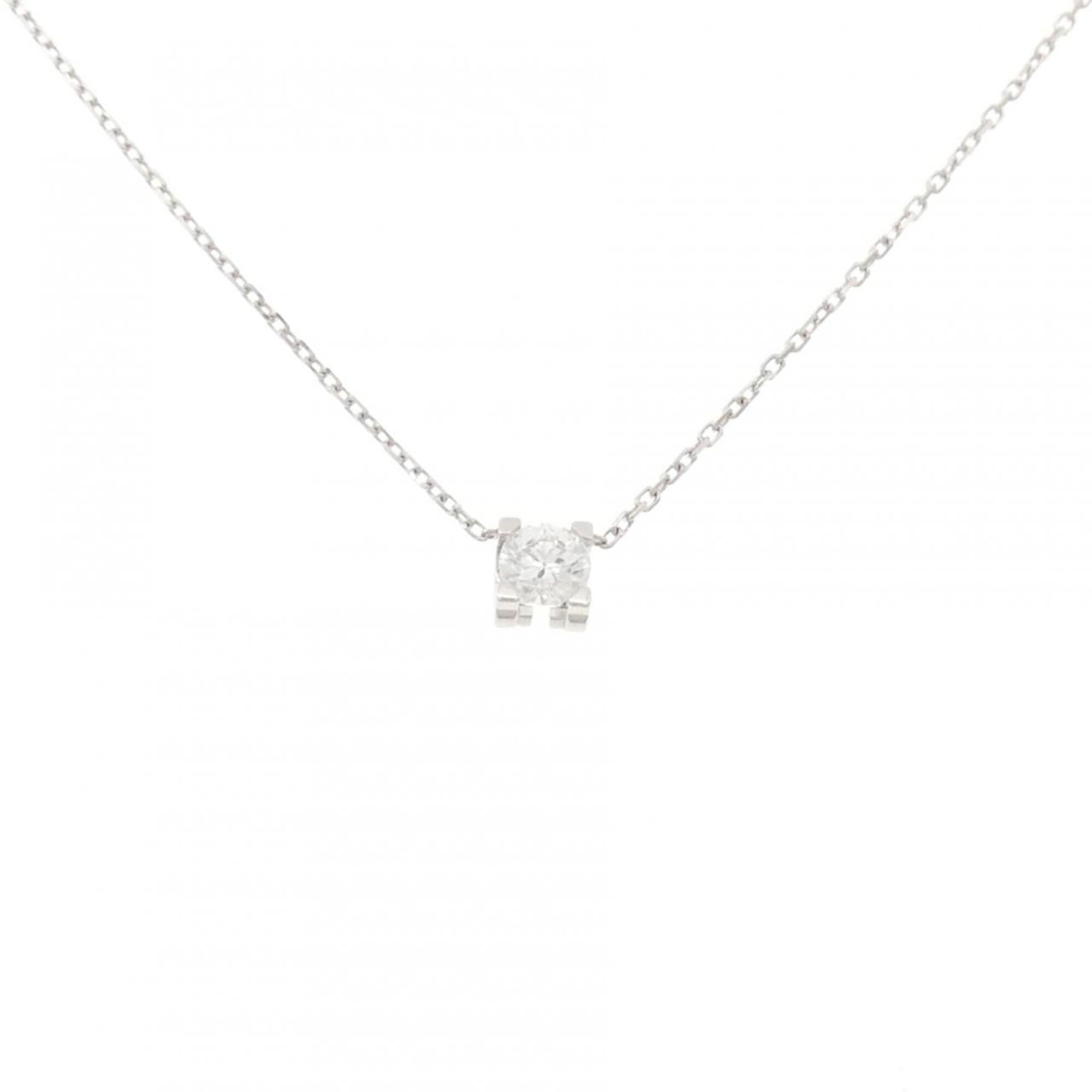 Cartier C de Necklace 0.30CT D VVS1 3EXT