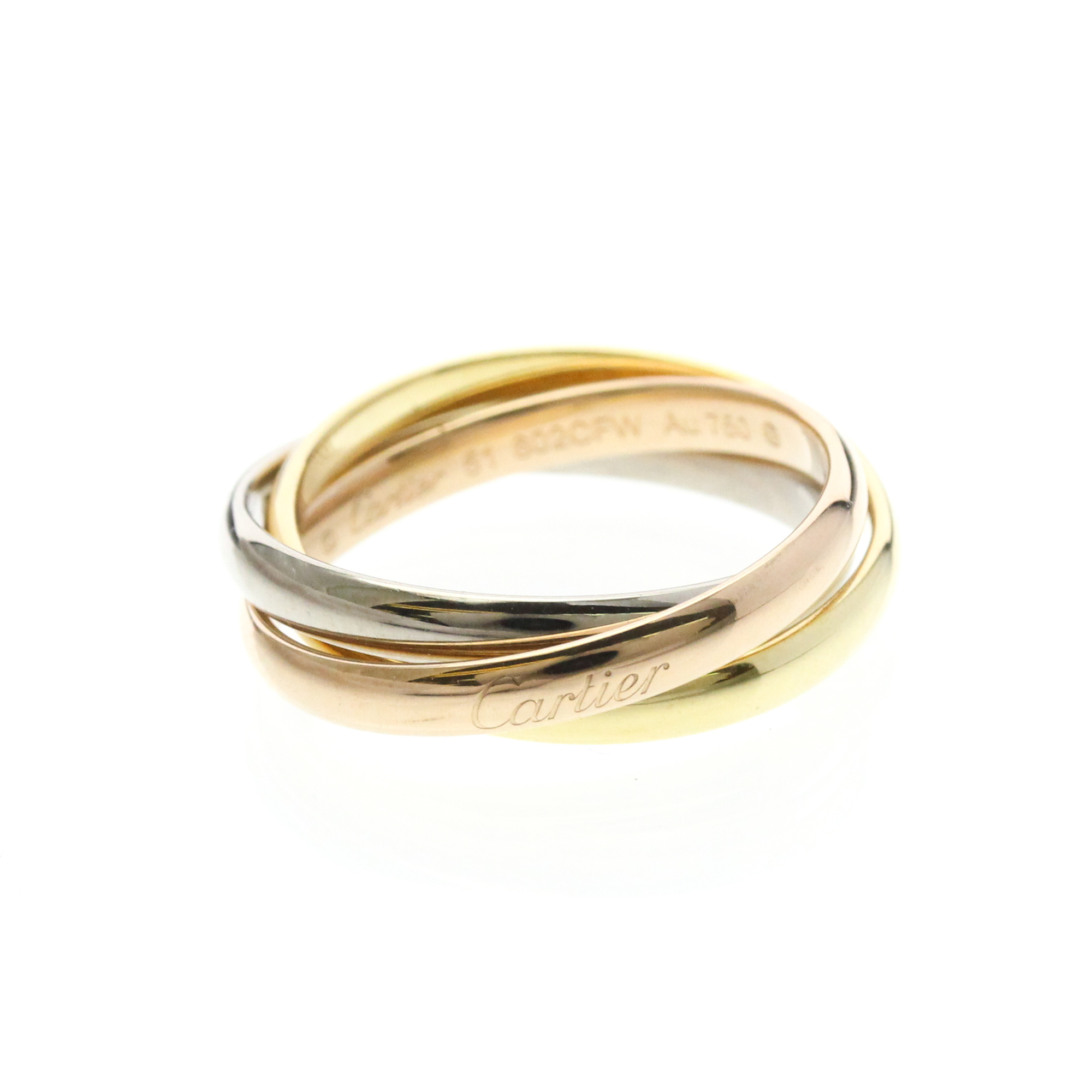 CARTIER Trinity Ring Yellow Gold (18K),Pink Gold (18K),White Gold (18K) Polished