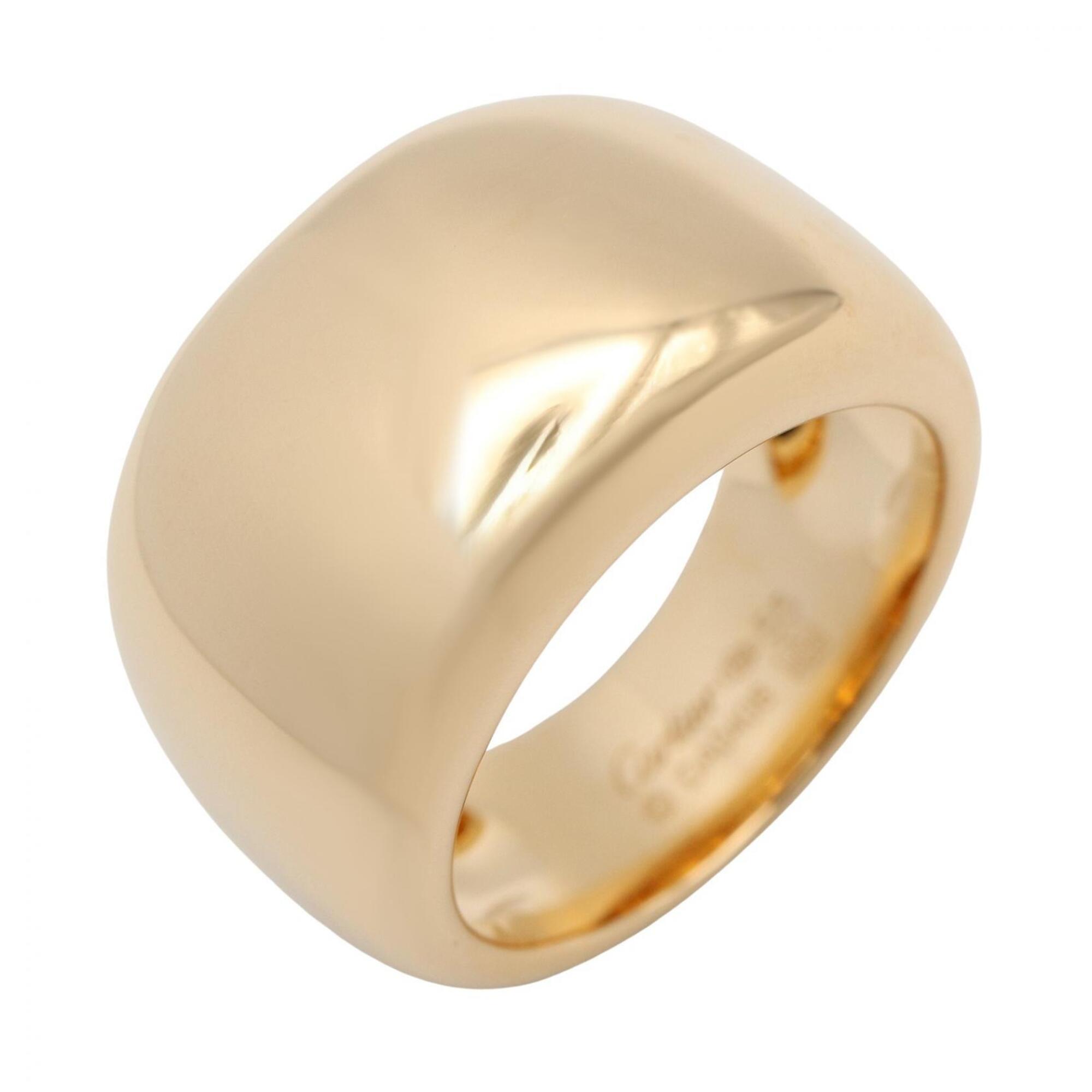 Cartier Nouvelle Vague Ring - 18K (Yellow Gold) Men\'s & Women\'s Gold Tone