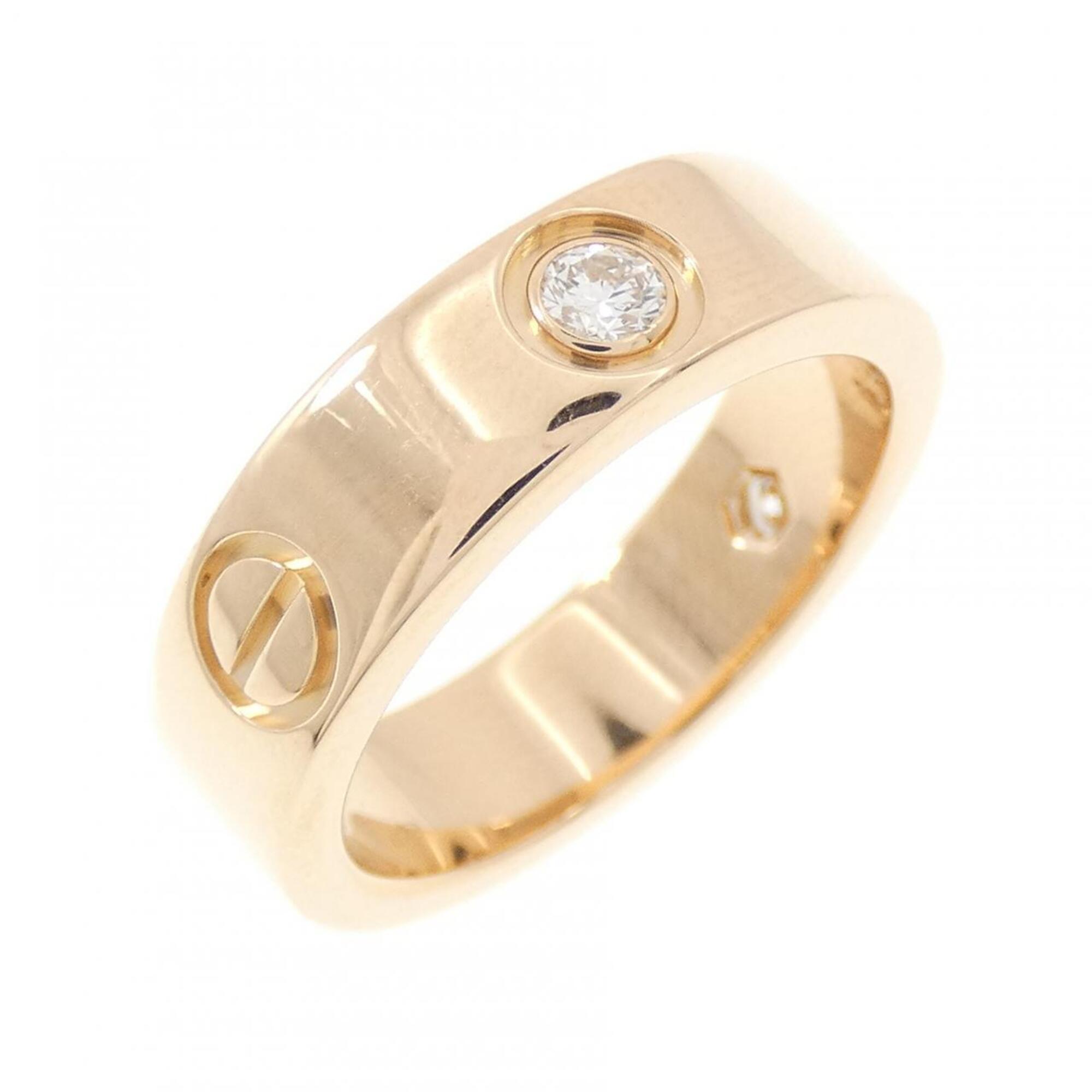 Cartier Love Half-Diamond Ring