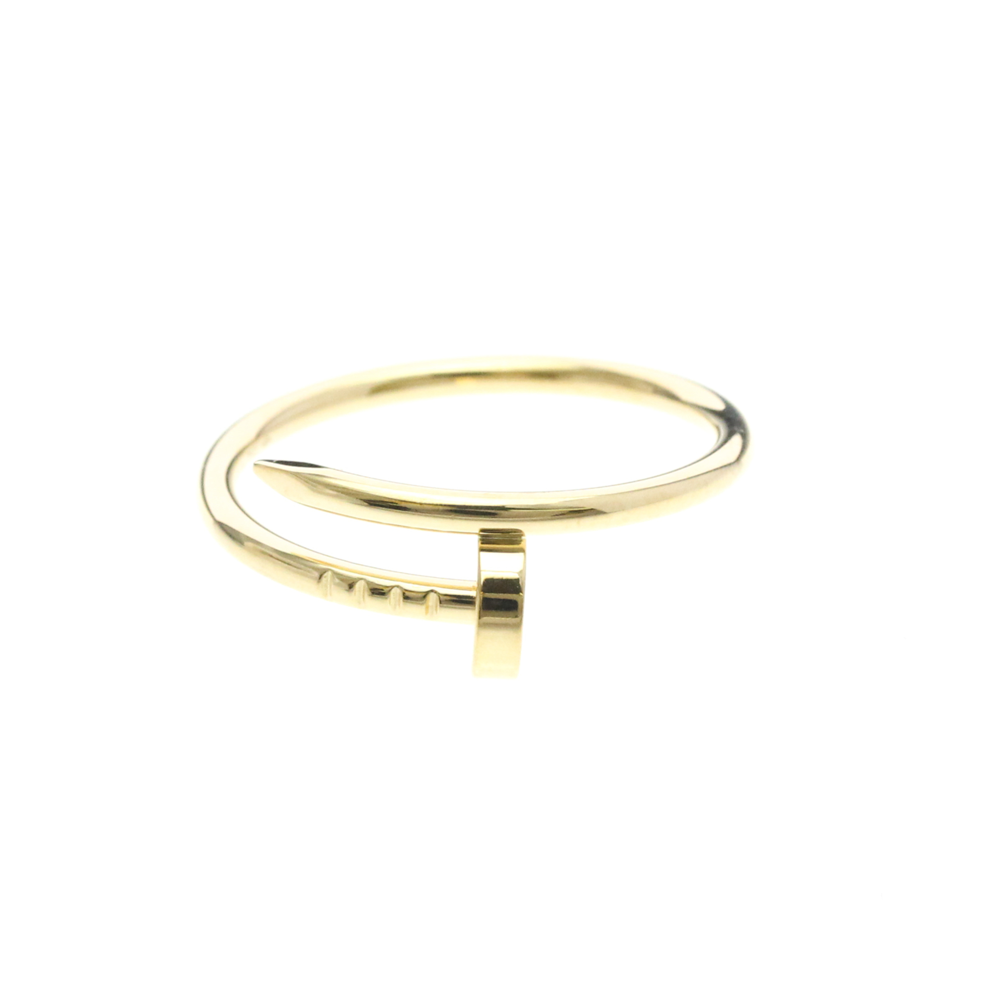 Cartier Juste Un Clou Ring Yellow Gold (18K) Fashion No Stone Band Ring Gold