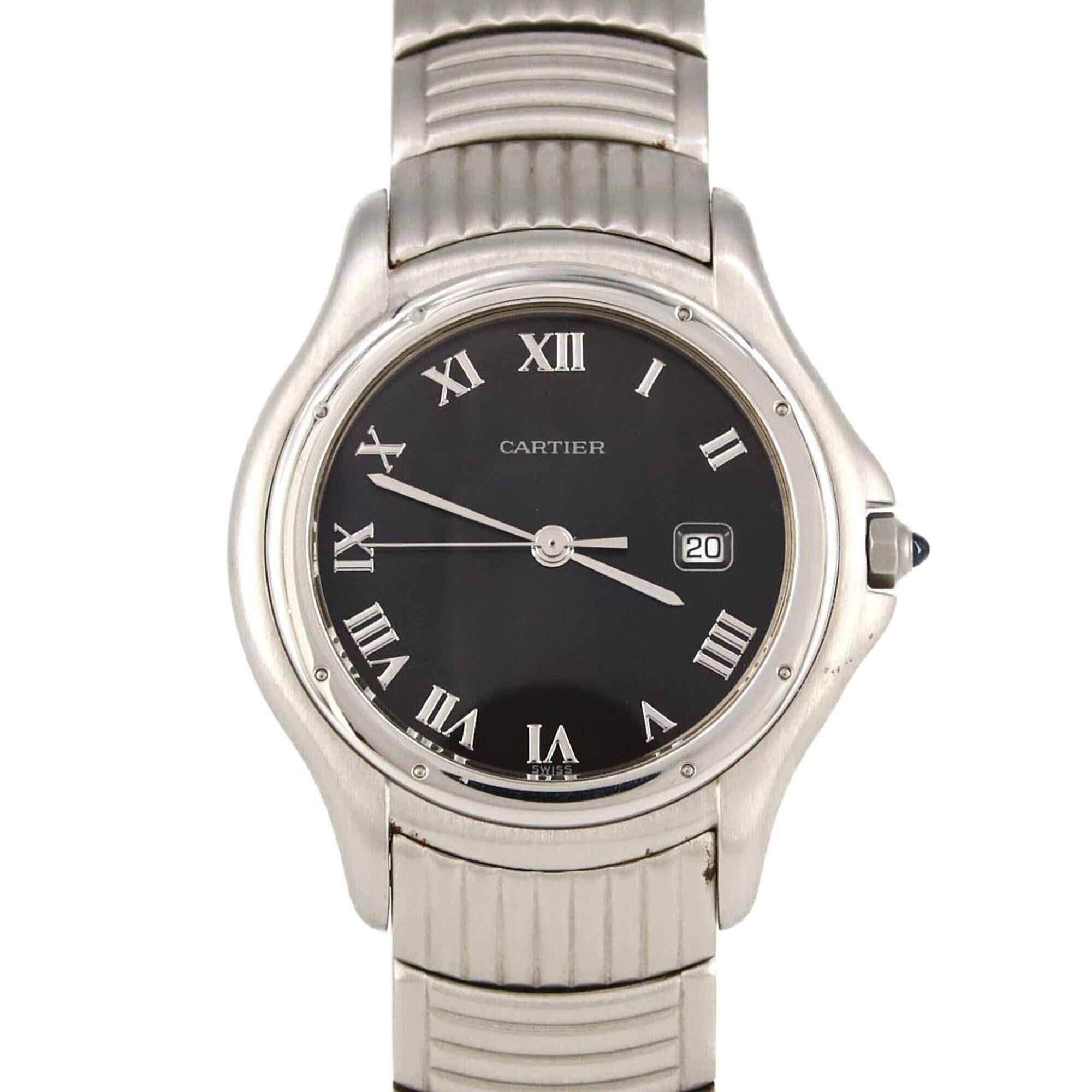 Cartier Panthre Cougar W35016F8 SS Quartz Watch