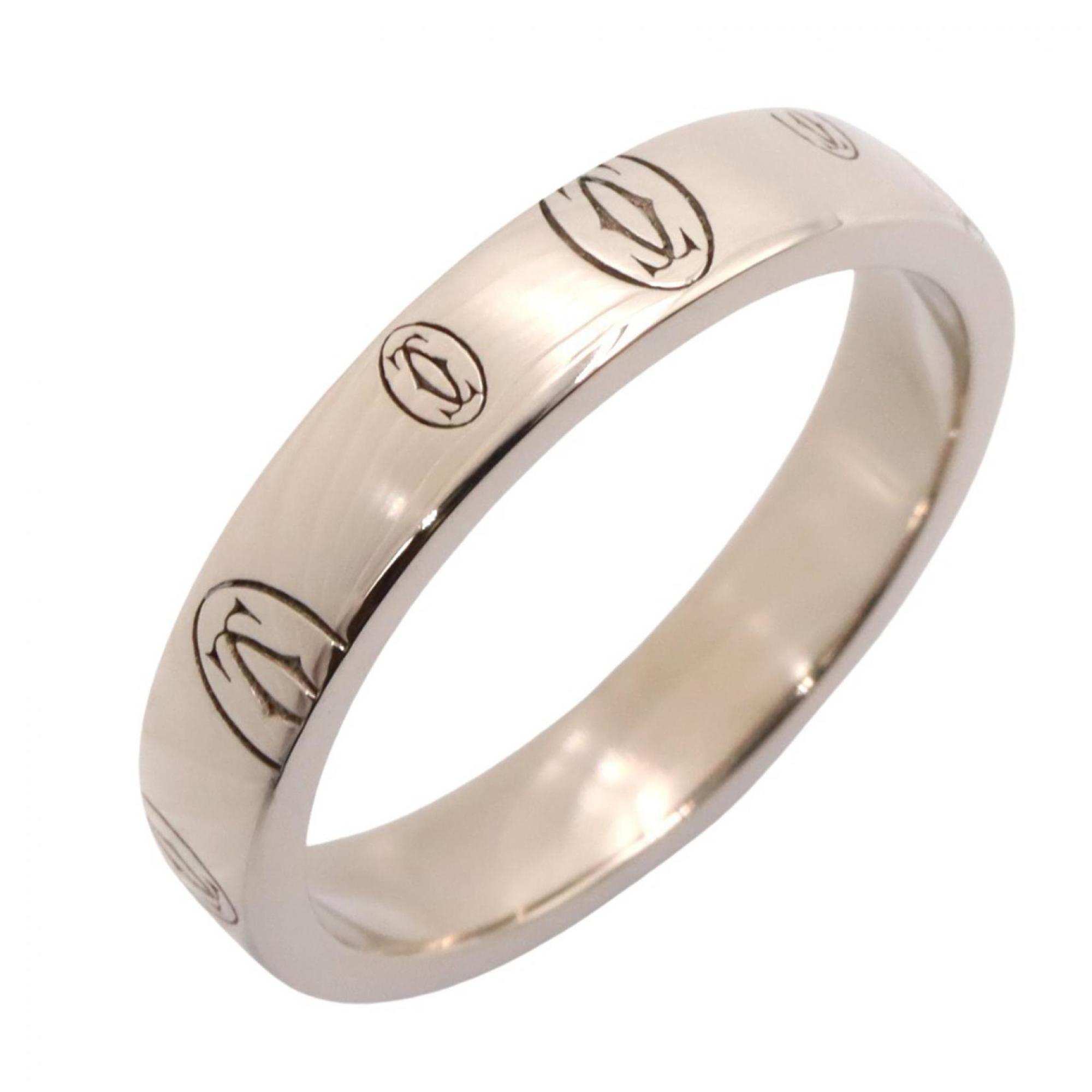 Cartier Happy Birthday Ring, 18K White Gold (18KWG), Silver Tone, B4050953