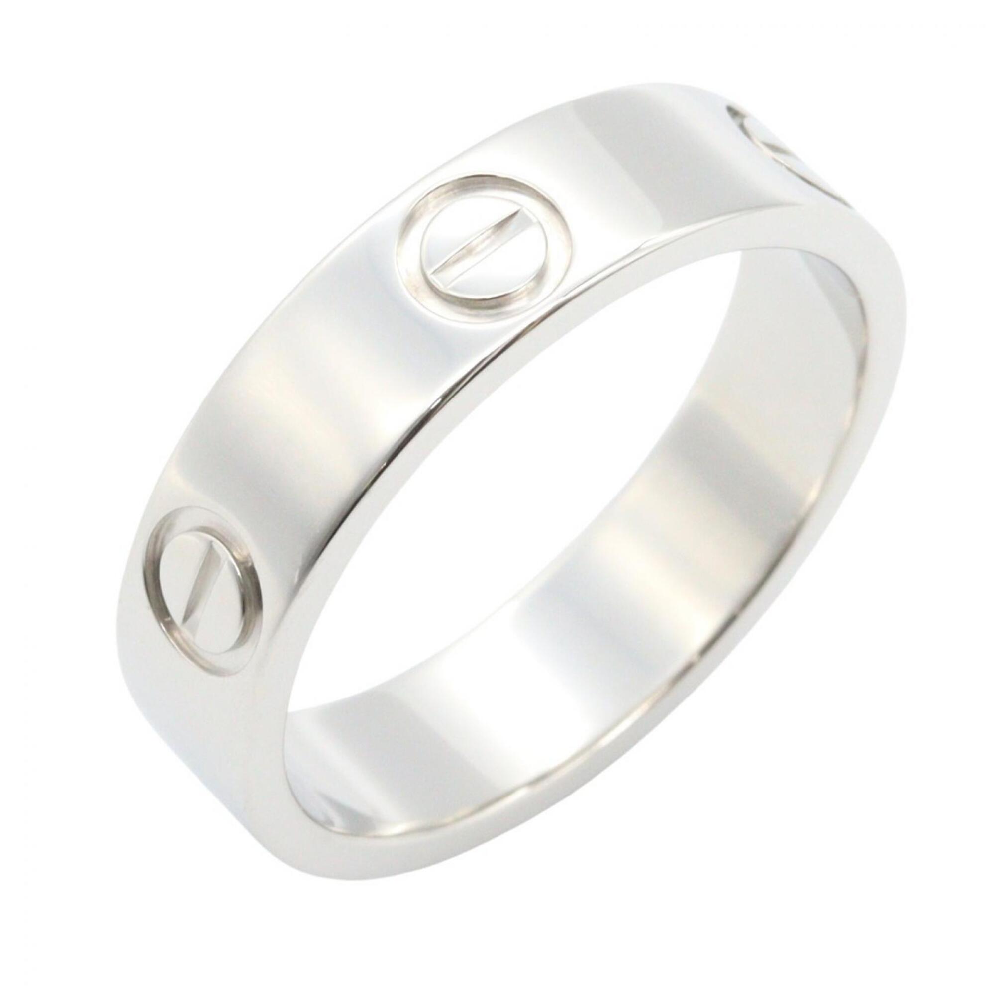 Cartier Rough Ring, Platinum (Pt950), Silver Tone, B4084900