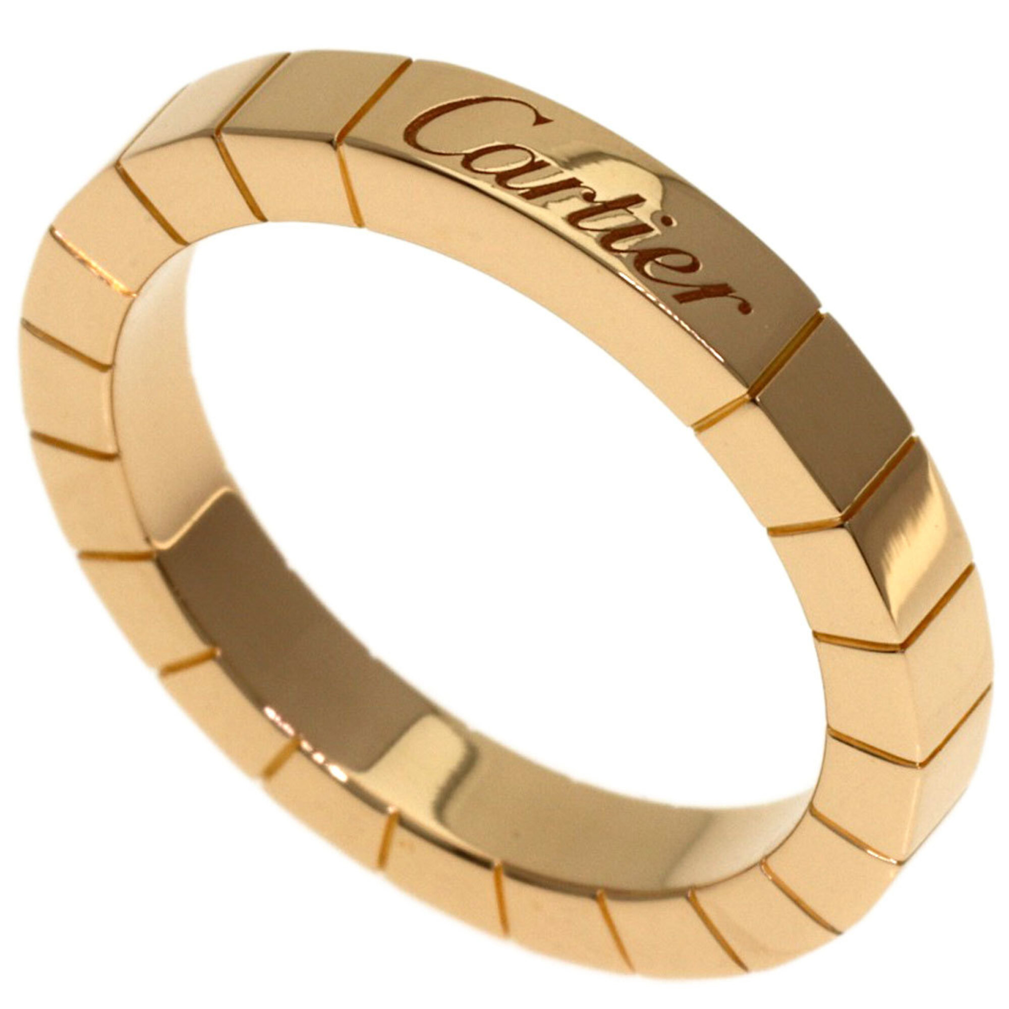 Cartier Lanieres #52 Ring, 18K Pink Gold, Women\'s