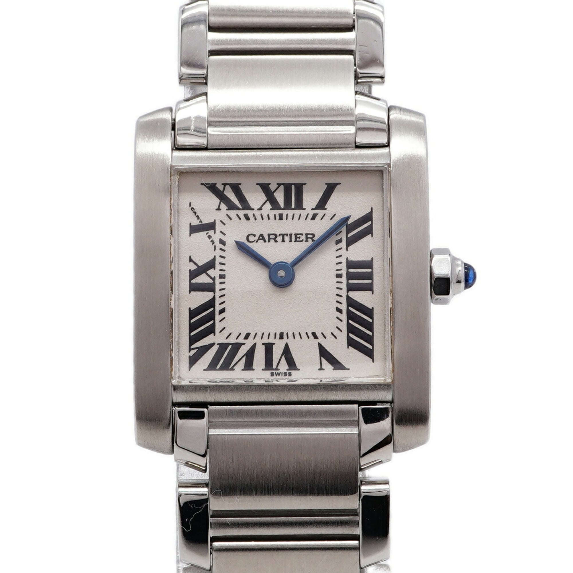 Cartier Tank Franaise SM W51008Q3 Ivory Dial Women\'s Watch