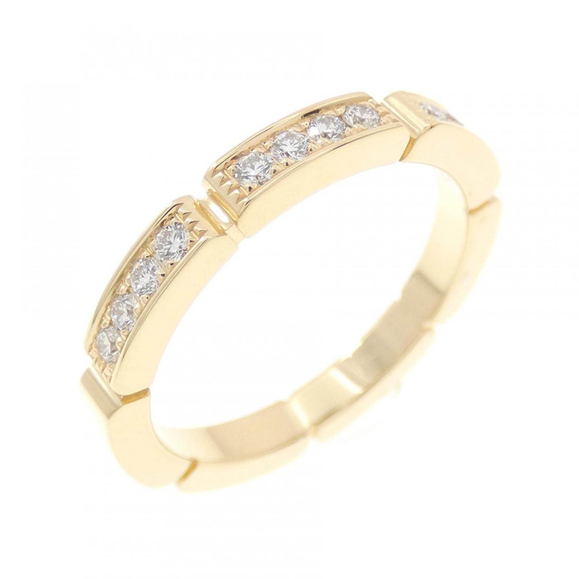 Cartier Maillon Panthre Half-Diamond Ring