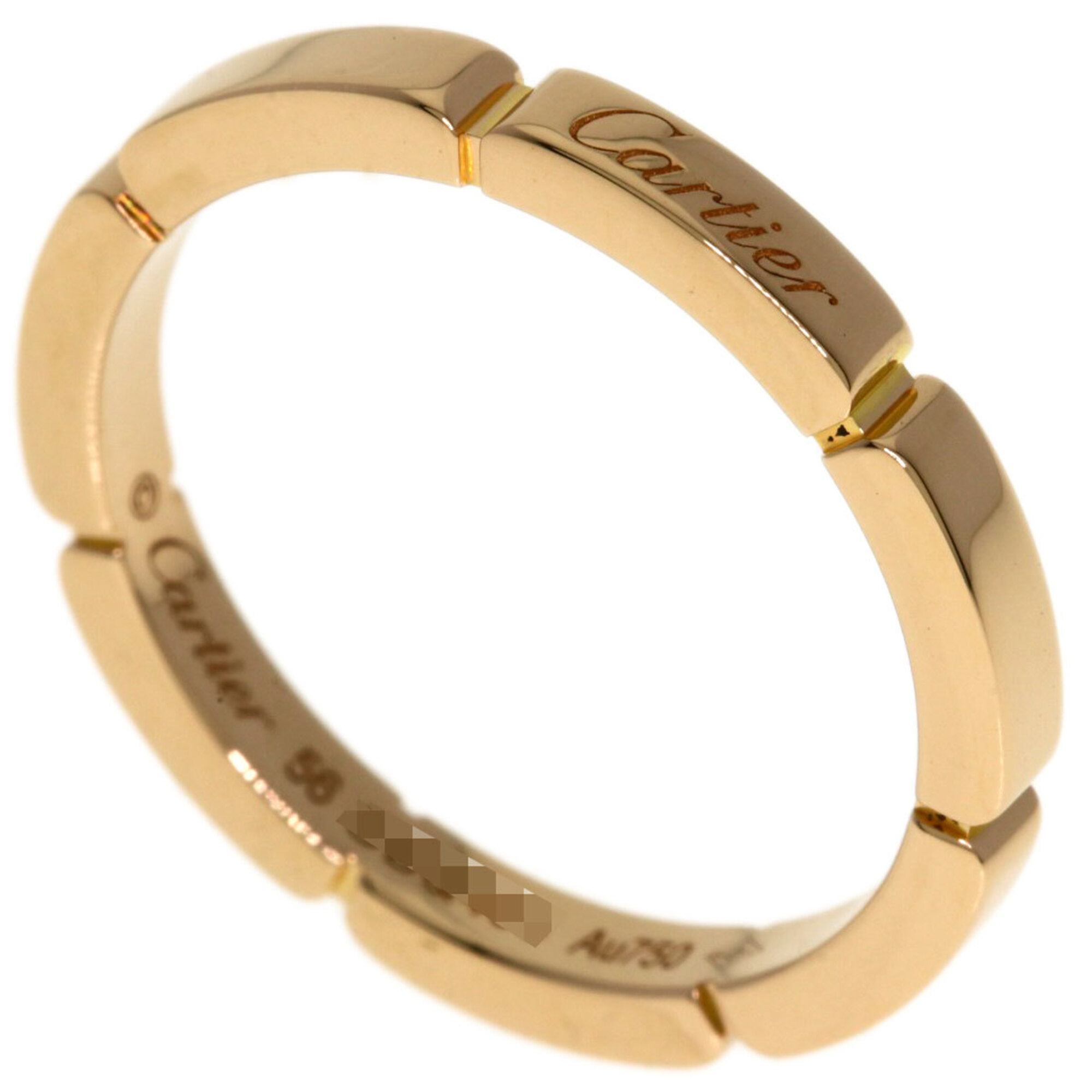 Cartier Maillon Panthre #56 Ring, 18K Pink Gold, Women\'s.