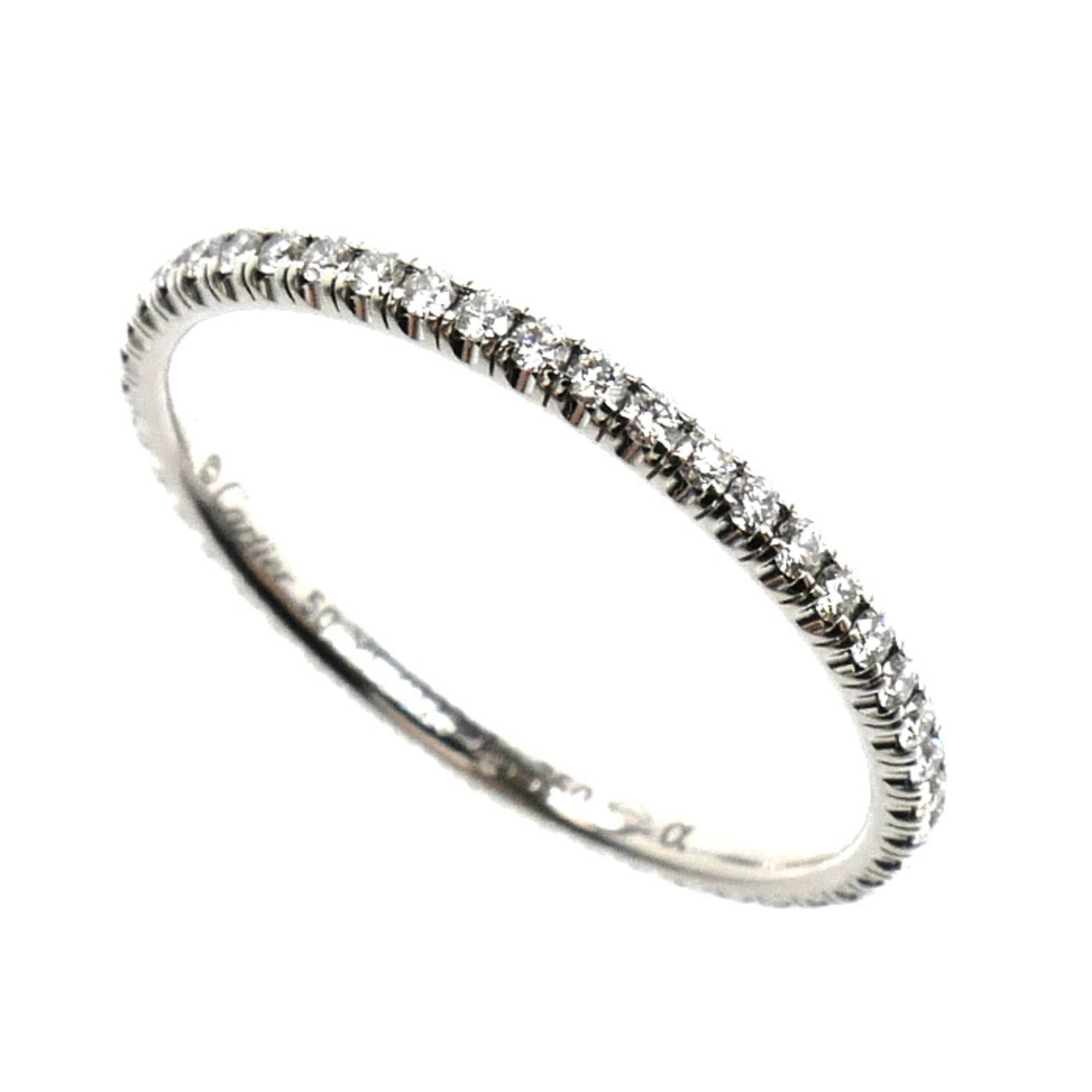 CARTIER Cartier 18KWG White Gold Full Eternity Ring B4210450 Diamond 50 1.2g Women\'s