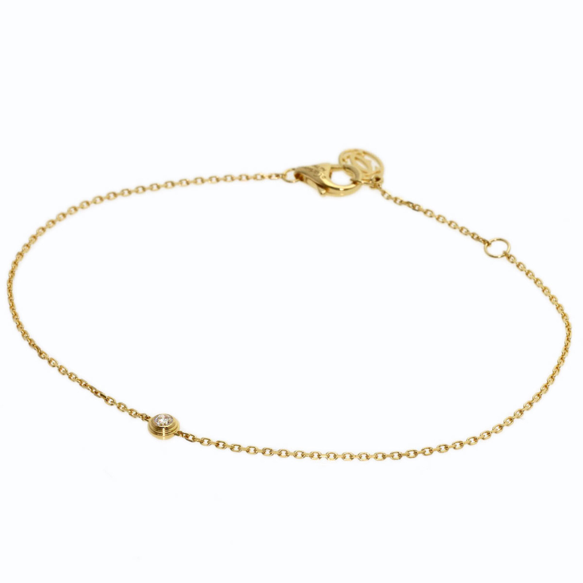 Cartier Diamants LŽgers d\'Amour XS Diamond Bracelet 18K Yellow Gold Women\'s CARTIER