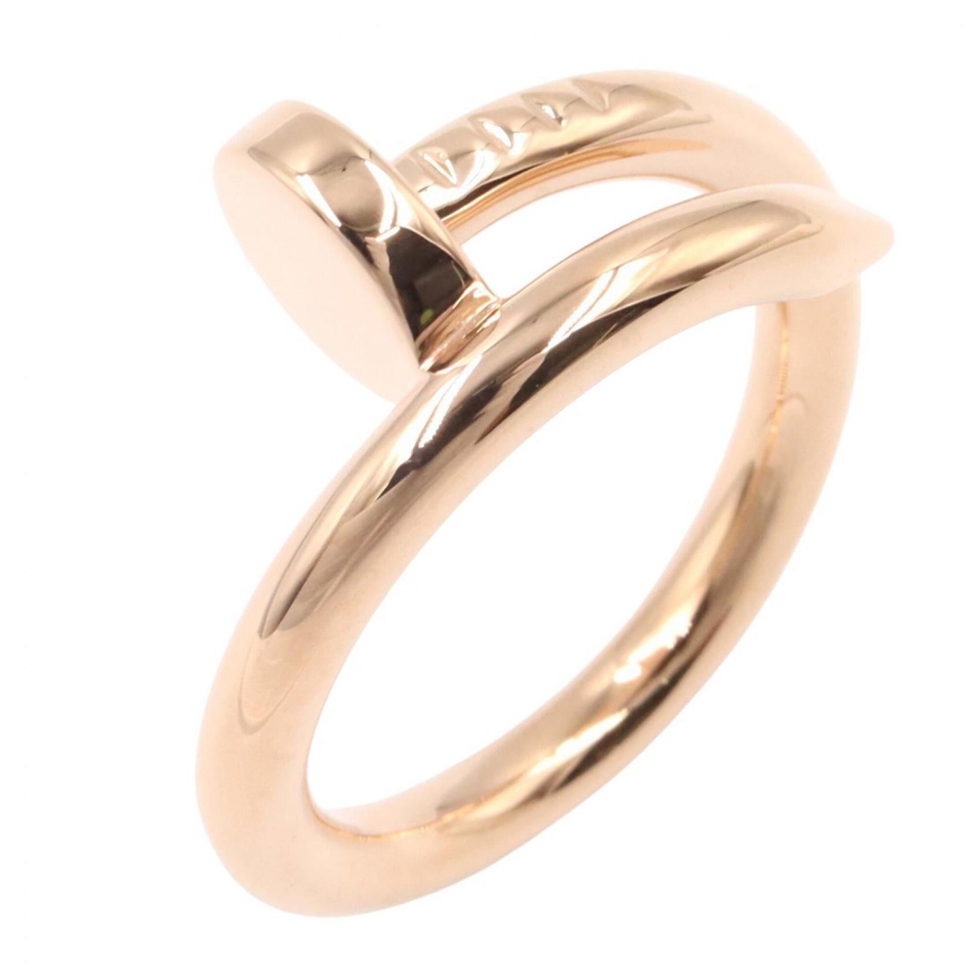 Cartier Juste un Clou Ring, 18K Pink Gold (PG), Women\'s, Tone, B4092552