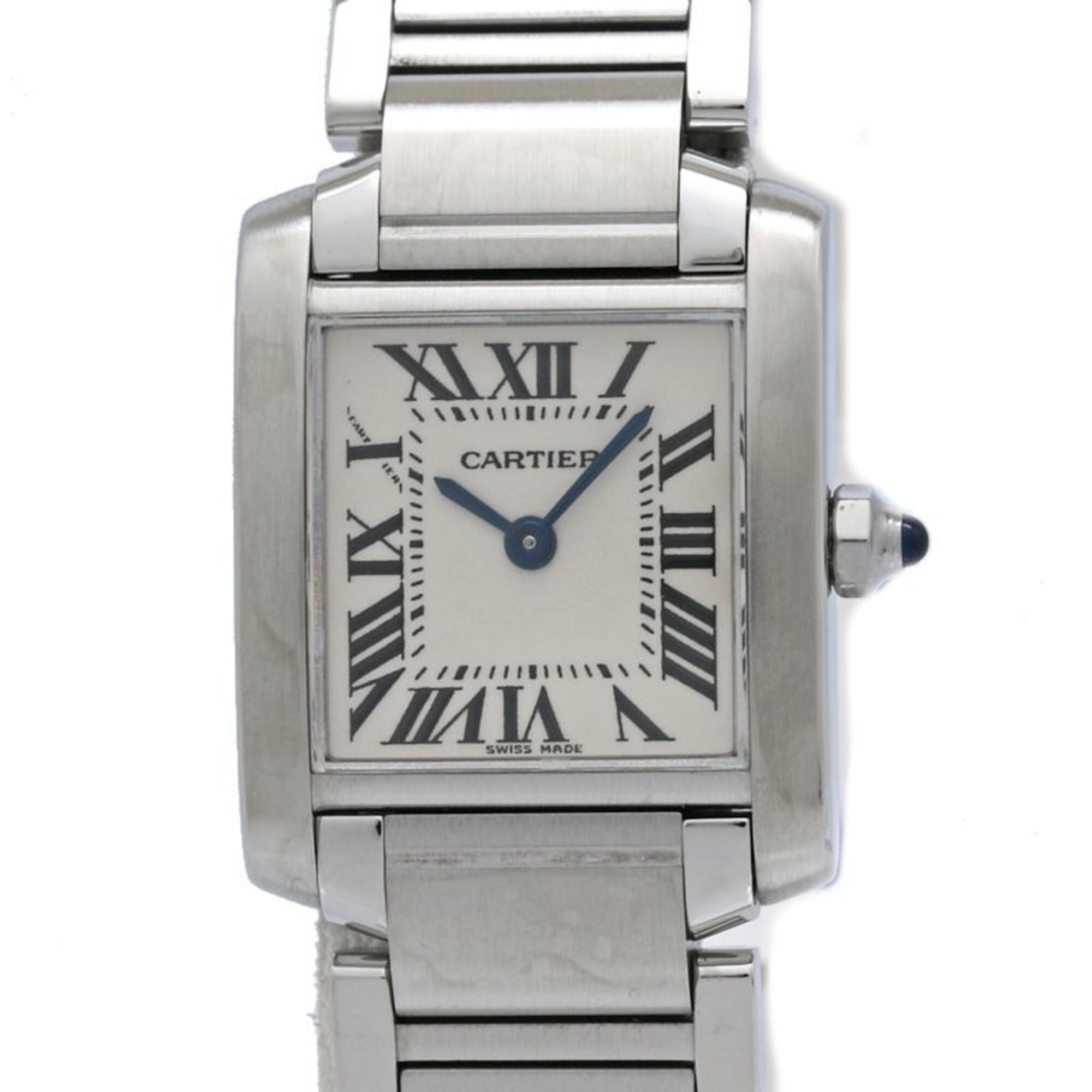 CARTIER Tank Franaise SM W51008Q3 Women\'s Watch SS 40600