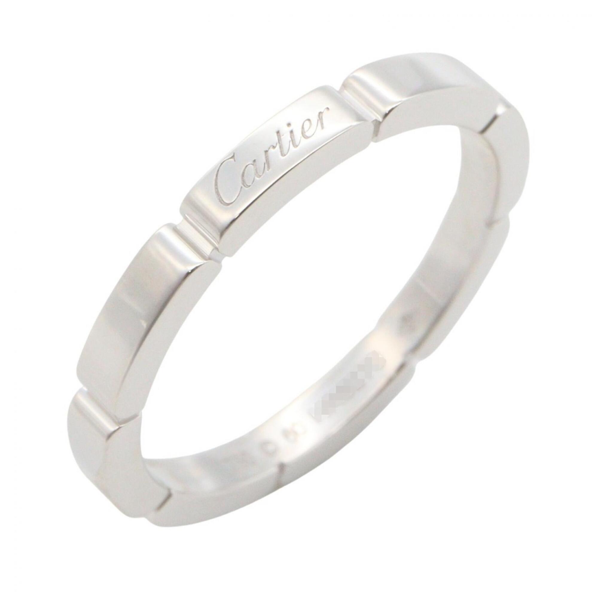 Cartier Maillon Panthre Ring - 18K White Gold (18KWG) Men\'s & Women\'s Silver Tone