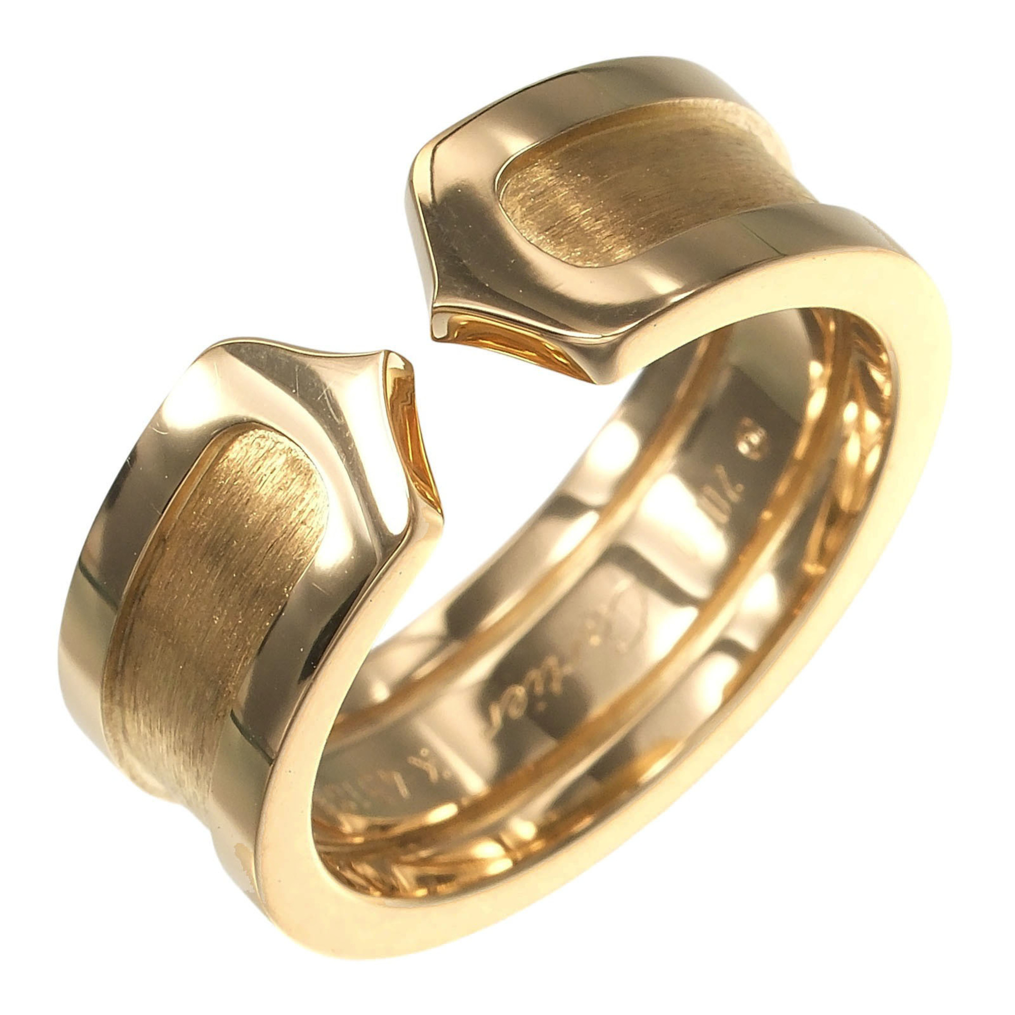 Cartier Ring 2C, Size 9, 18K Yellow Gold, Approx. 7.29g, CARTIER