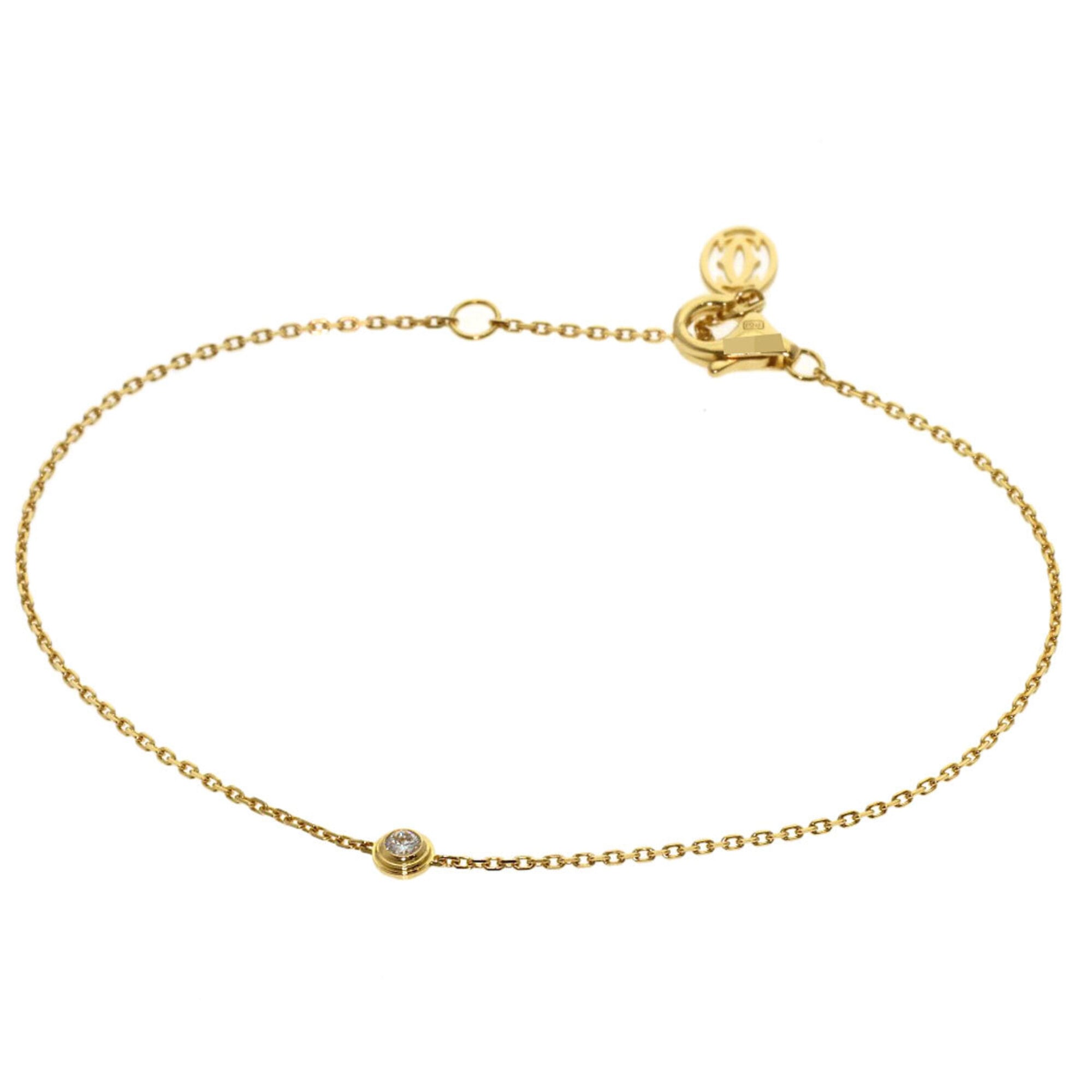 Cartier Damour Diamants LŽgers Mini Diamond Bracelet 18K Yellow Gold Women\'s CARTIER