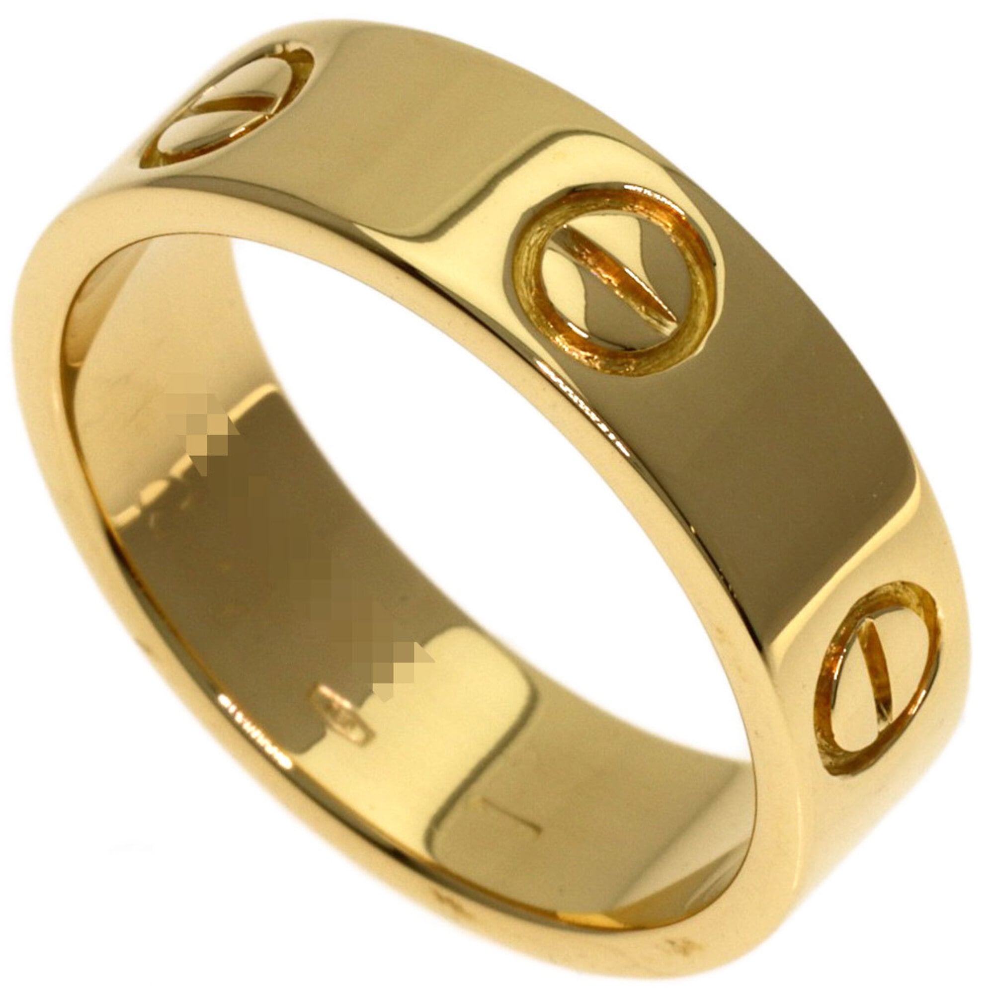 Cartier Love Ring #57, 18K Yellow Gold, Women\'s